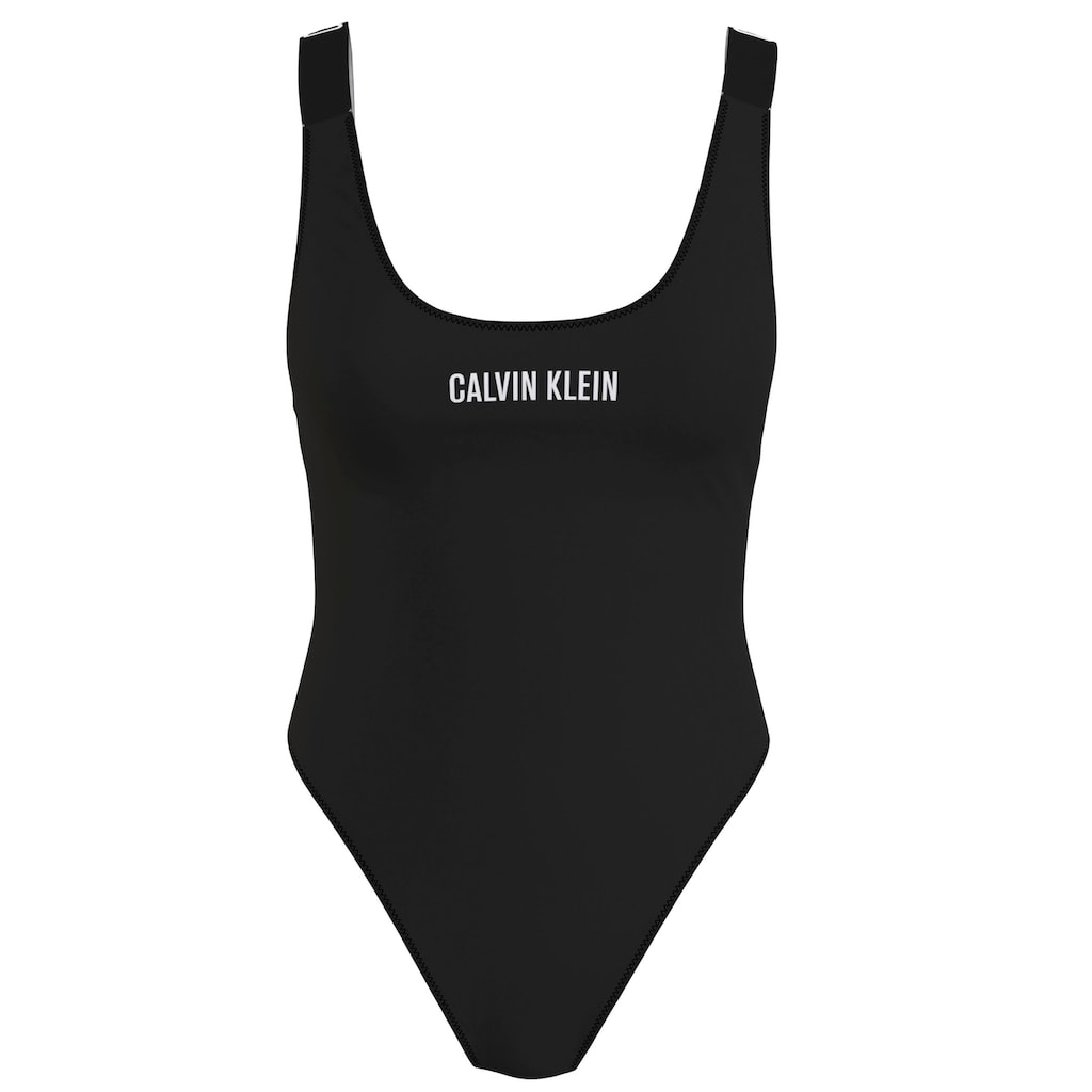 Calvin Klein Swimwear Badeanzug »Classic Plus«, mit hohem Beinausschnitt