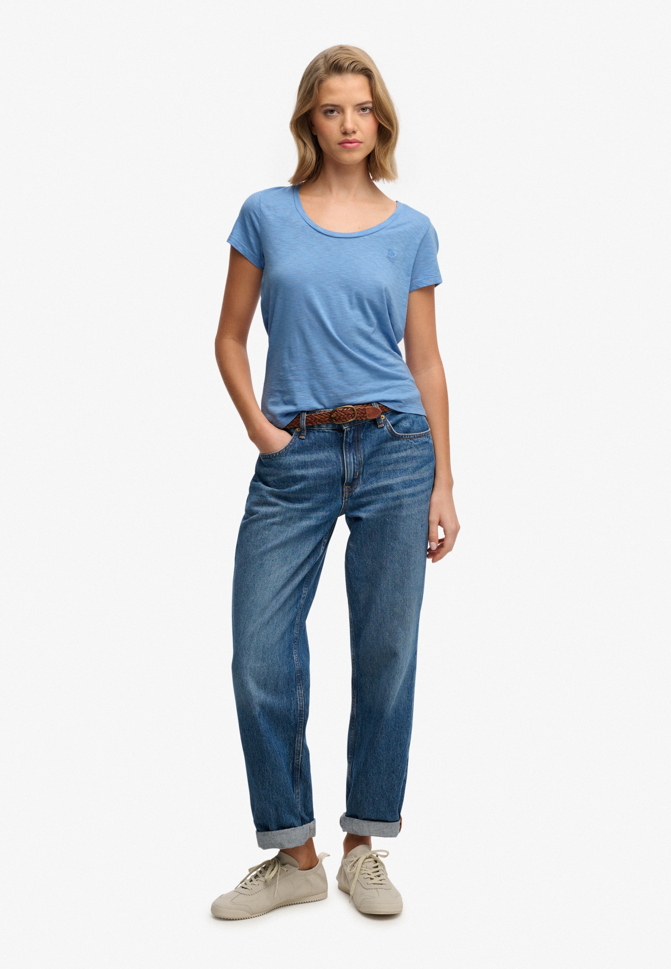 Superdry T-Shirt »STUDIOS SCOOP NECK TEE«