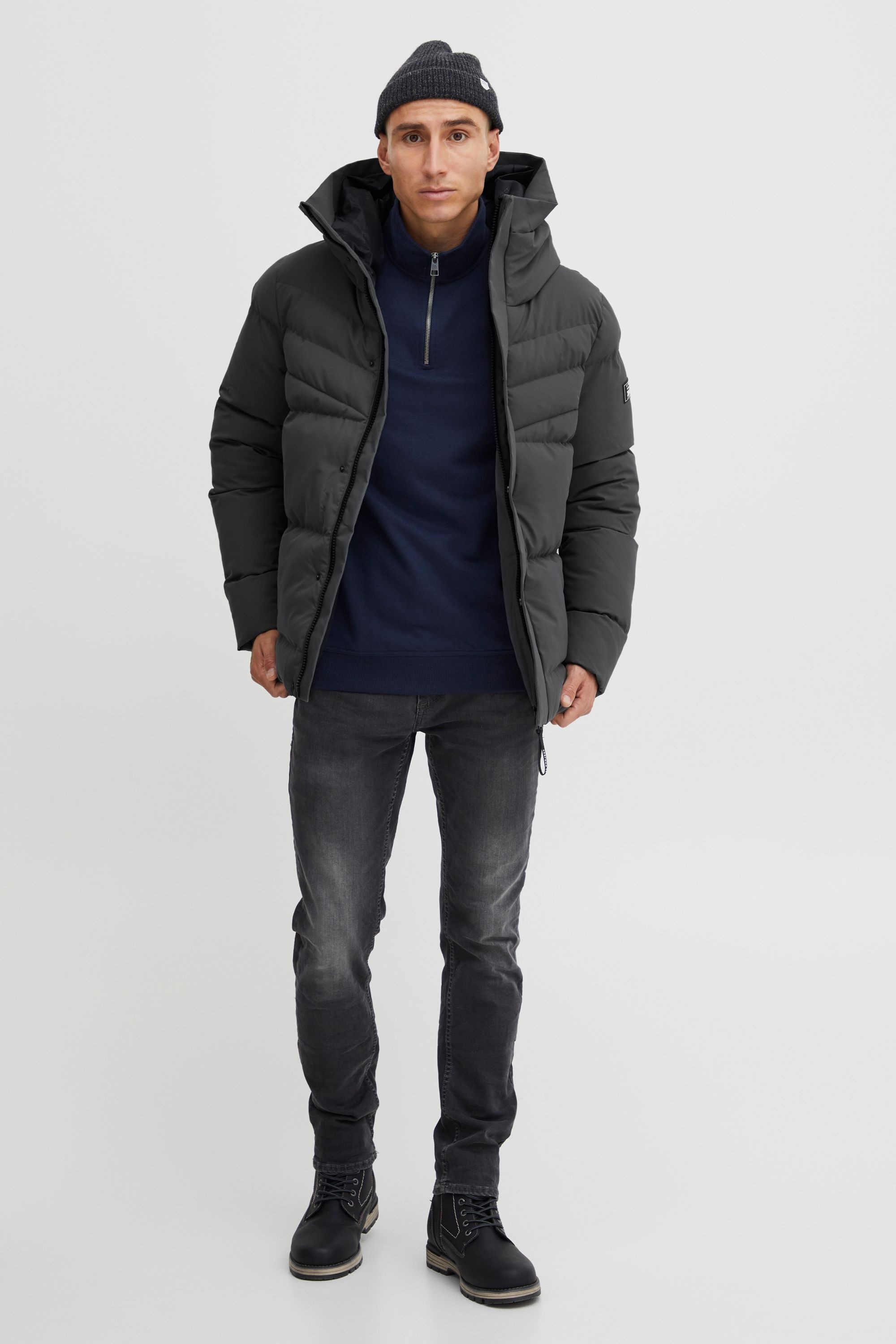 11 Project Steppjacke »Steppjacke PRDemir«, mit Kapuze