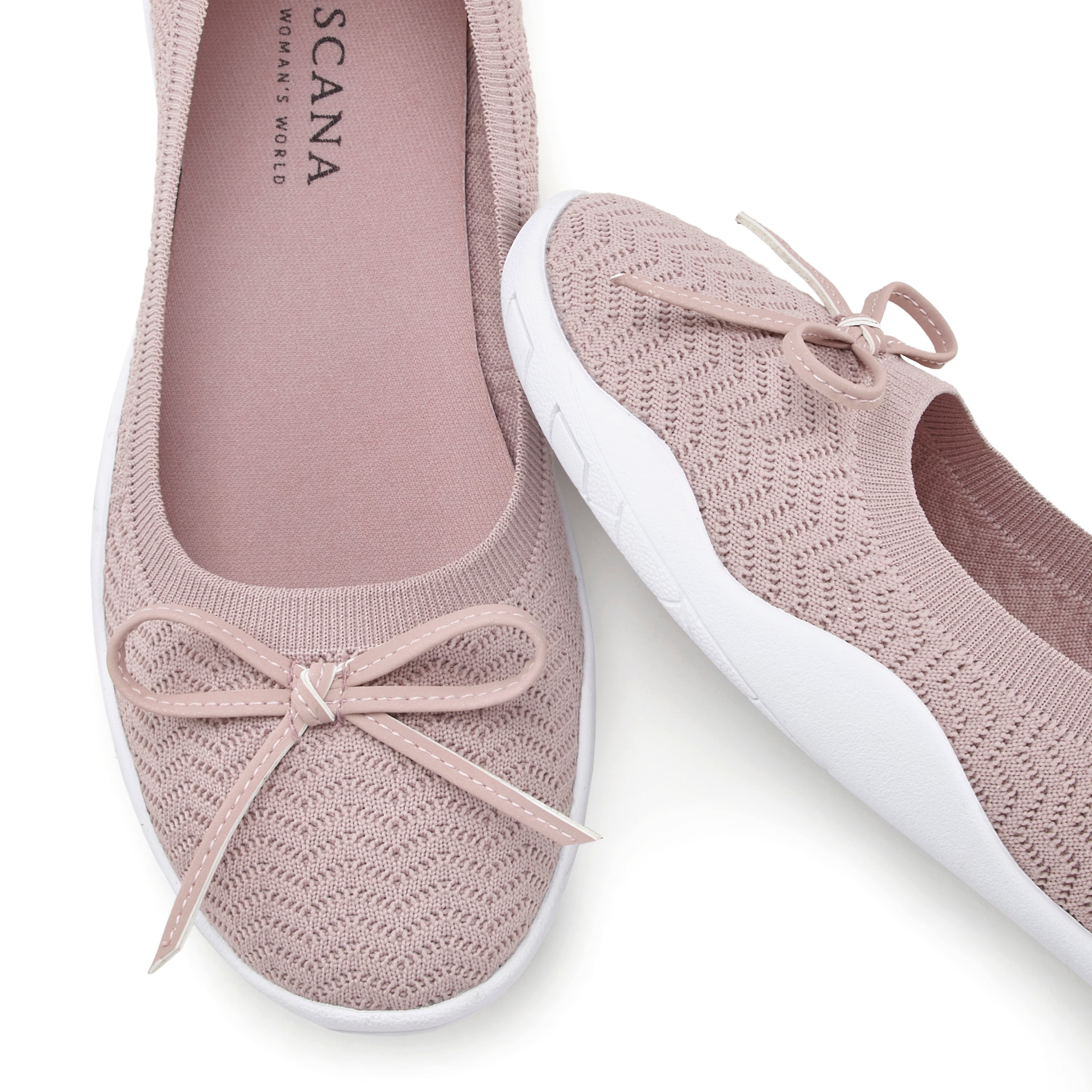 LASCANA Sneaker Ballerinas, Slipper, Halbschuh, Slip-On-Sneaker ultraleicht VEGAN