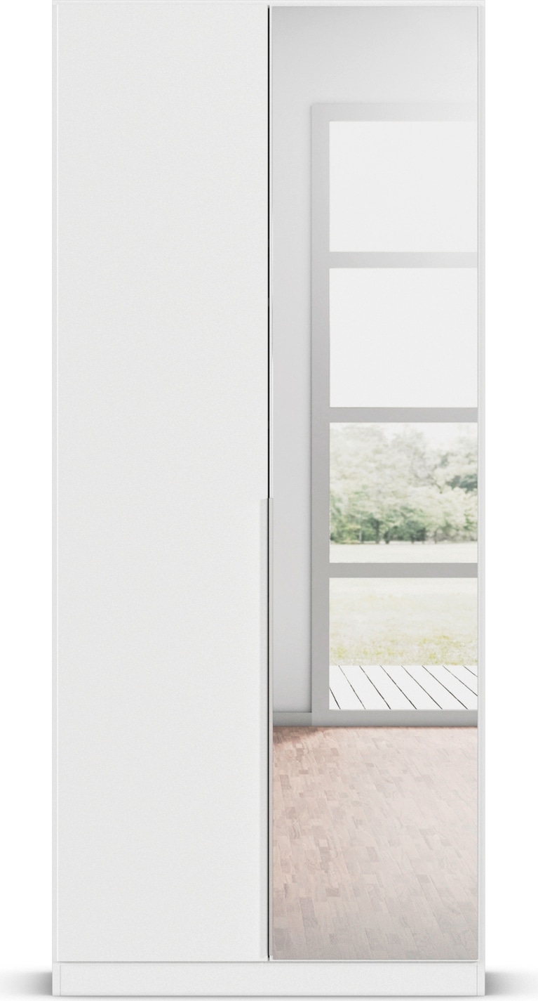 rauch Drehtürenschrank »Kleiderschrank Schrank Garderobe AGORDO mit Dekor- oder Hochglanzfront« in zwei Griff-Farben, Breiten 91-360 cm,  durchdachte Innenausstattung, in 7 Breiten und 2 Höhen MADE IN GERMANY
