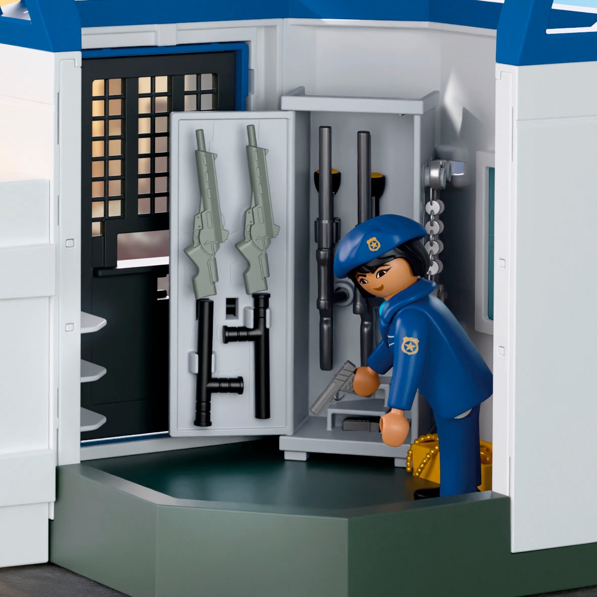 Playmobil® Konstruktions-Spielset »Polizei-Kommandozentrale (71873), Action Heroes«, (253 St.), Made in Europe