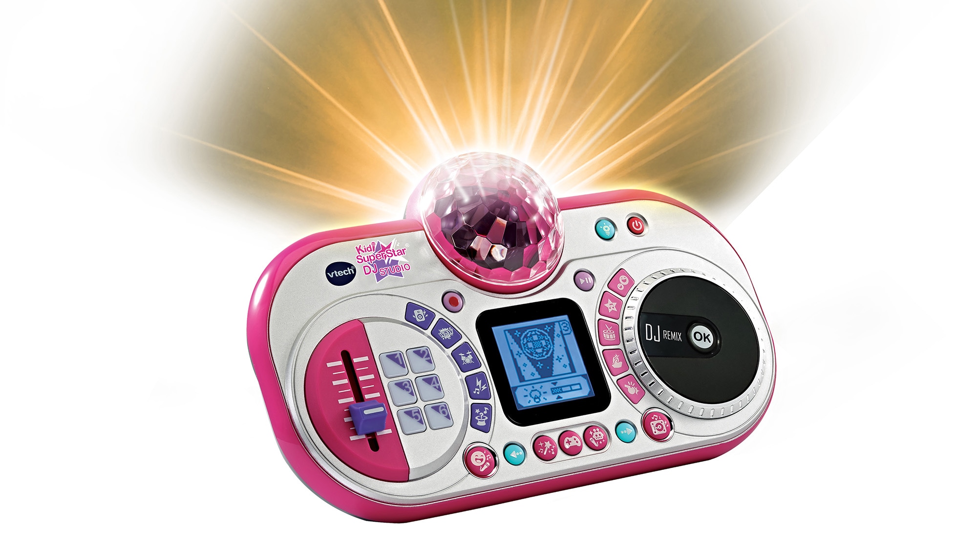 Vtech® Mikrofon »Kiditronics, Kidi Super Star DJ Studio, pink«