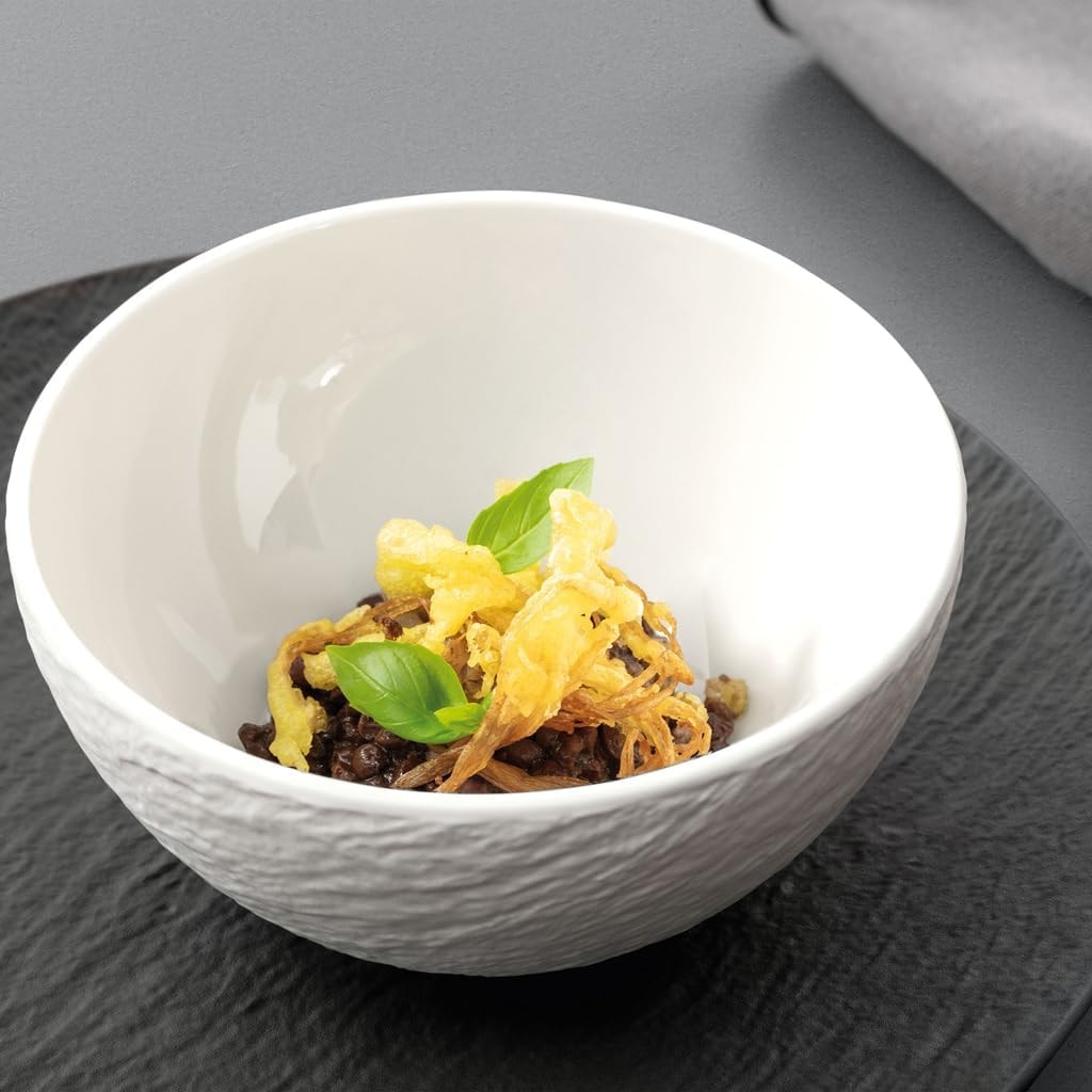 Villeroy & Boch Geschirr-Set »Einsteiger-Set Manufacture Ice 8er Set weiß« Spülmaschinengeeignet, Mikrowellenfest
