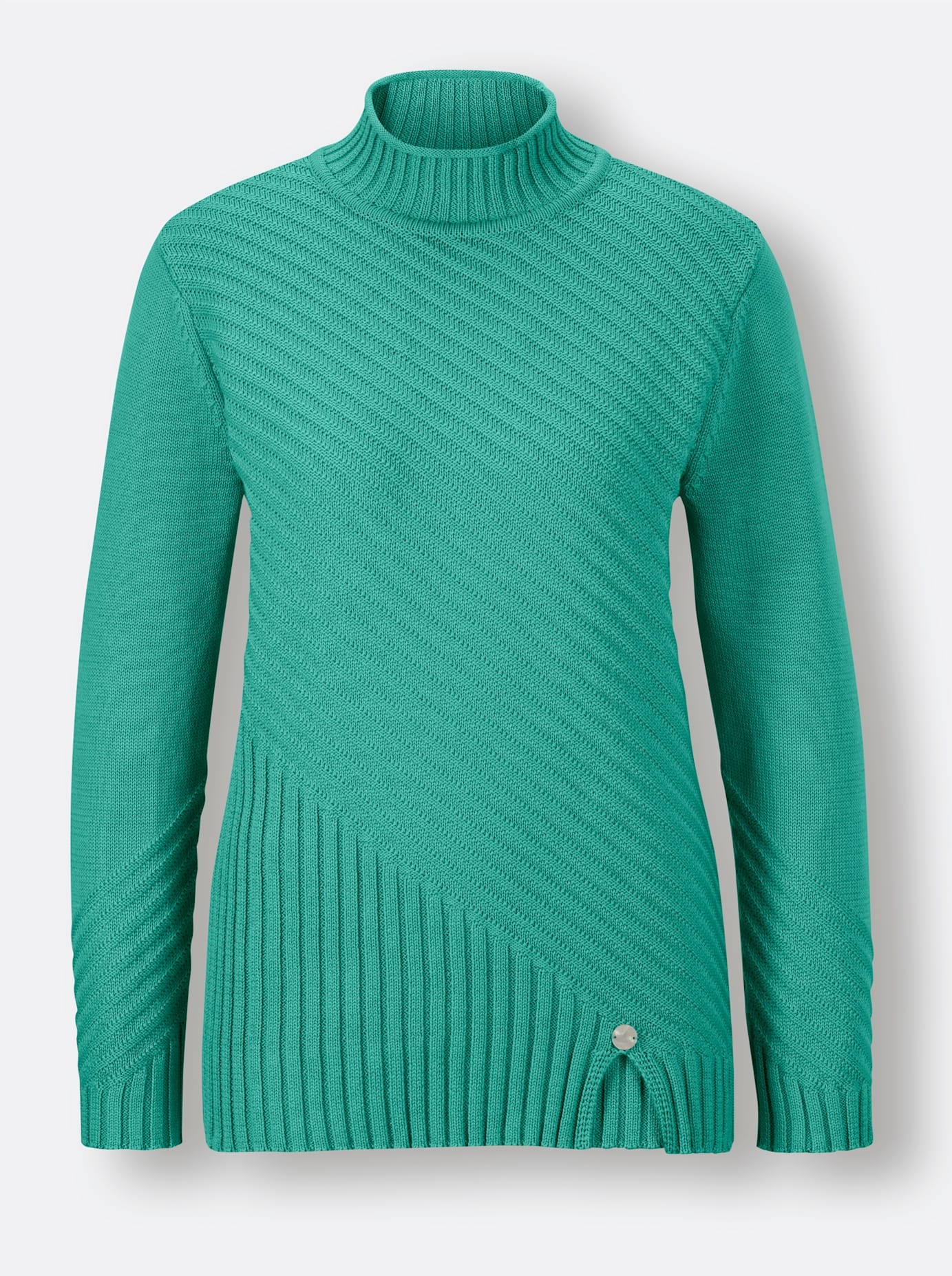 CREATION L PREMIUM Stehkragenpullover »Pima-Baumwoll-Pullover«