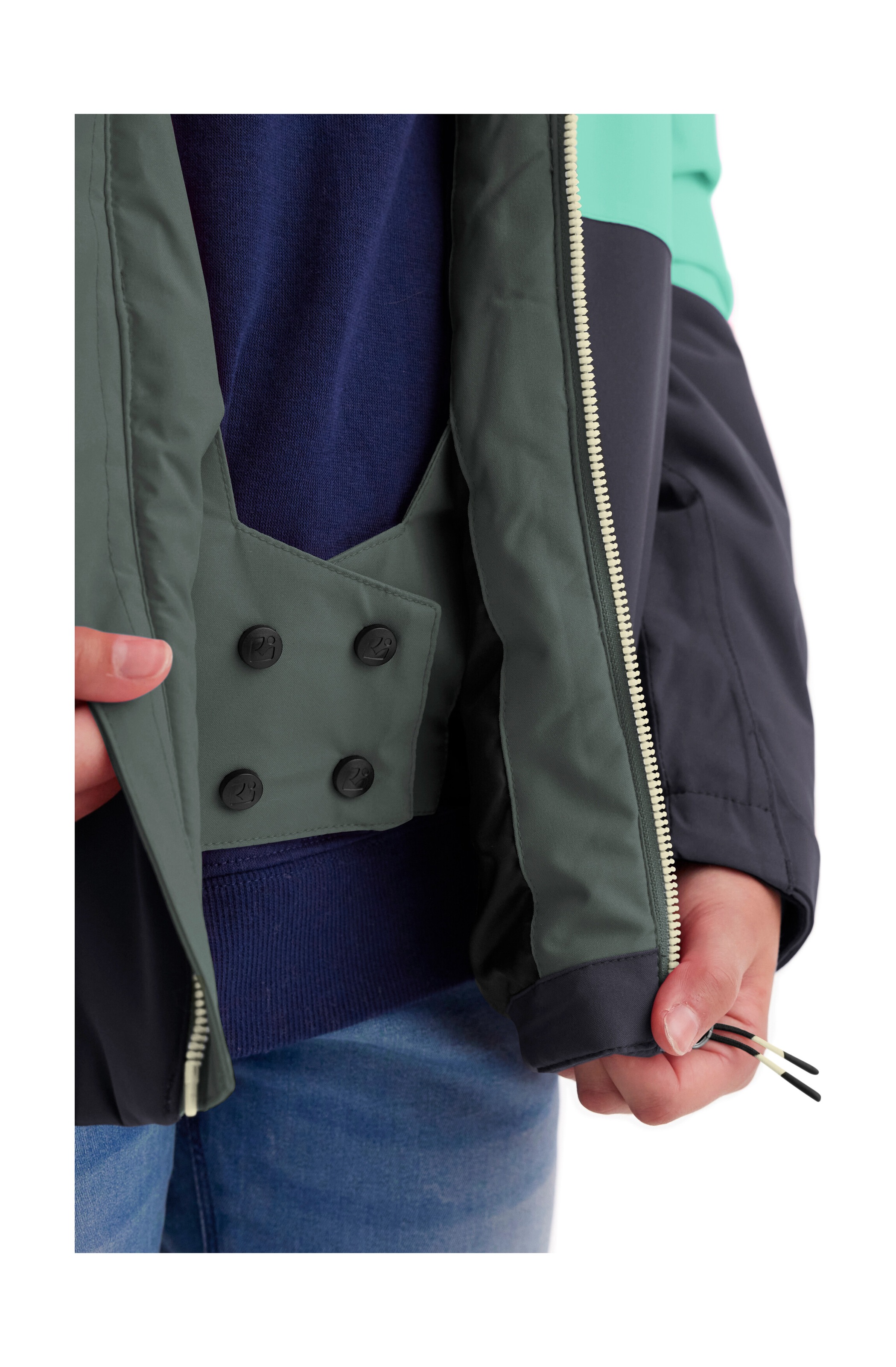 Killtec Outdoorjacke »KOW 170 GRLS JCKT«, Funktionsjacke mit Kapuze und Schneefang, wasserdicht