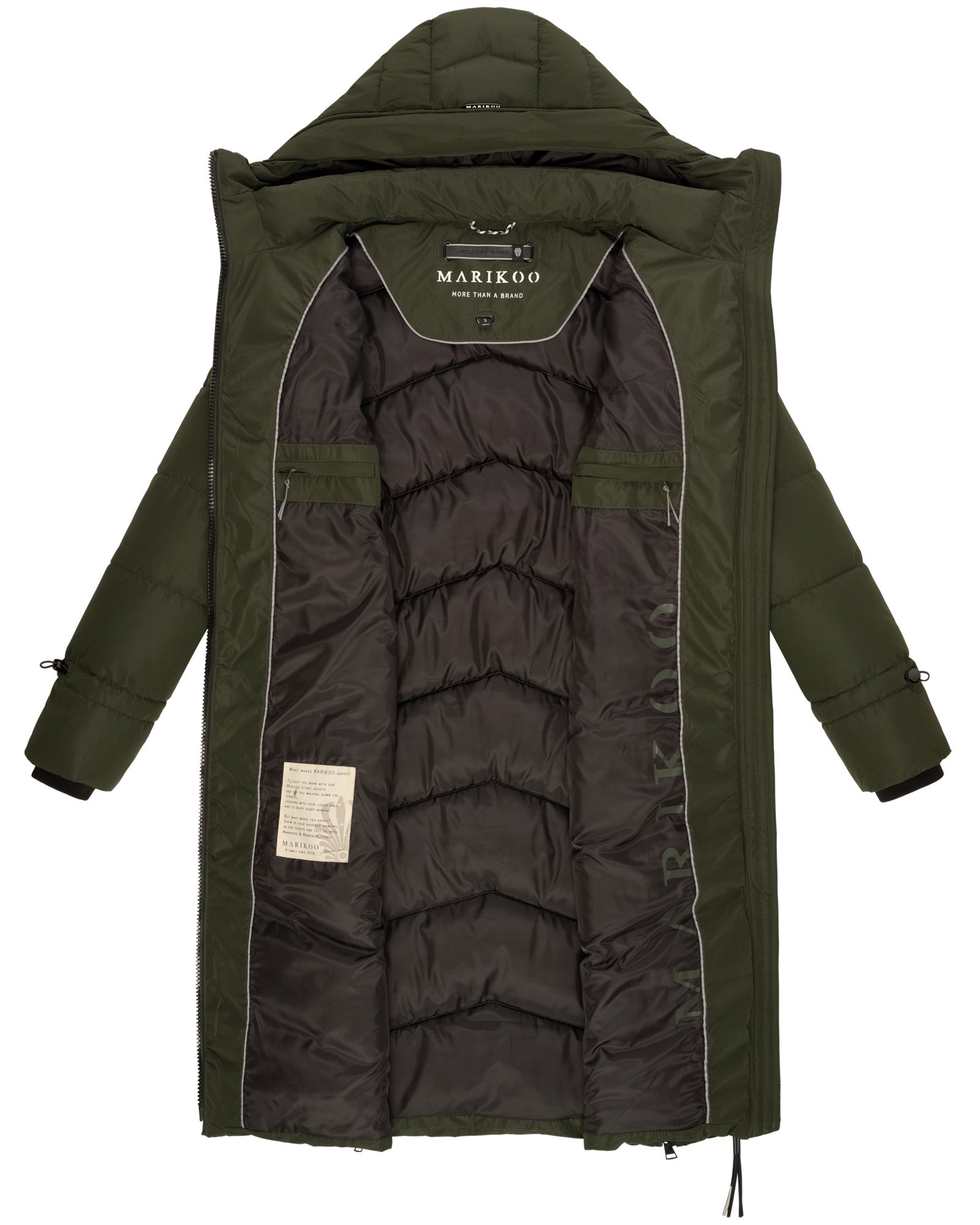 Marikoo Winterjacke »Marikoo Tomomii Damen Winter Steppjacke B984«