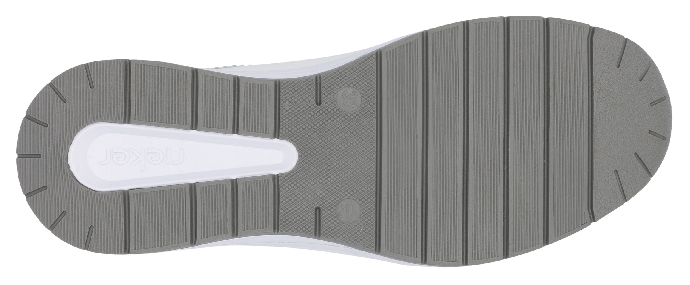 Rieker Keilsneaker, Halbschuh, Schnürschuh, Freizeitschuh mit Soft-Einlage