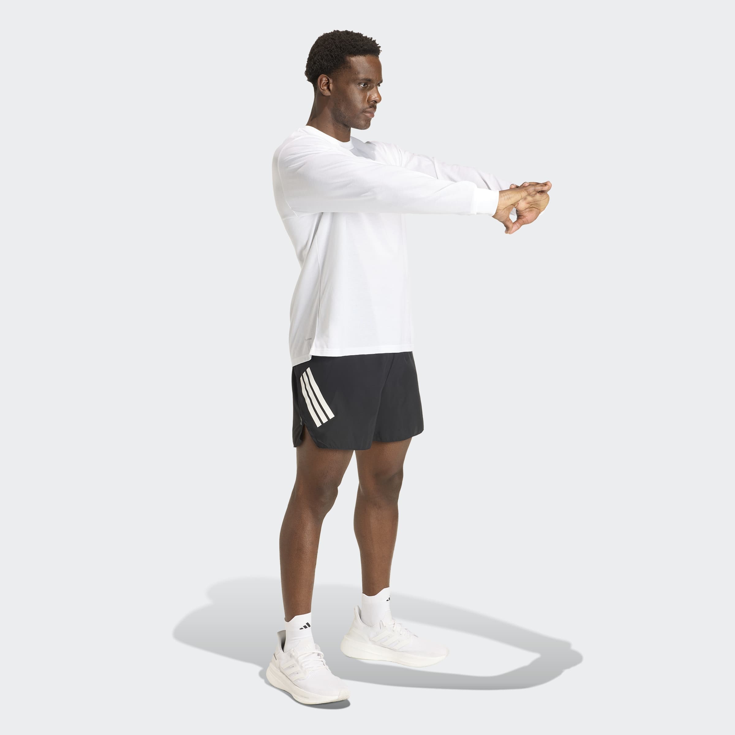 adidas Performance Laufshirt »RUN HARD GRAPHIC LONGSLEEVE«