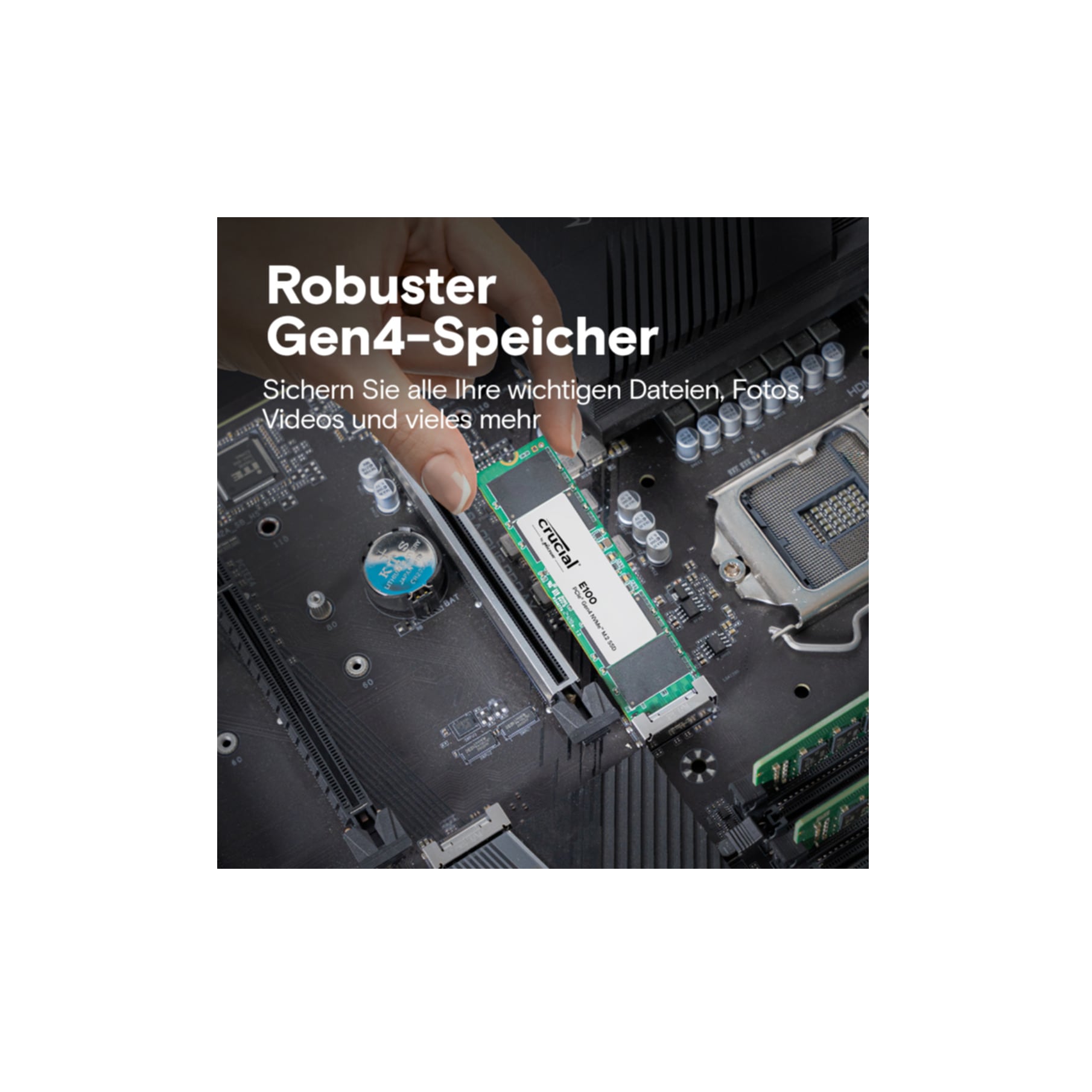 Crucial interne SSD »E100«