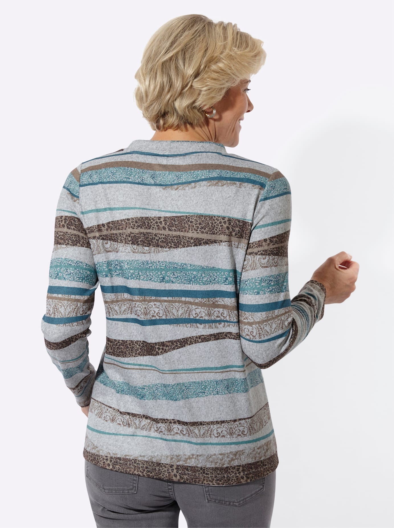 Classic Basics Langarmshirt »Stehkragen-Shirt« 1