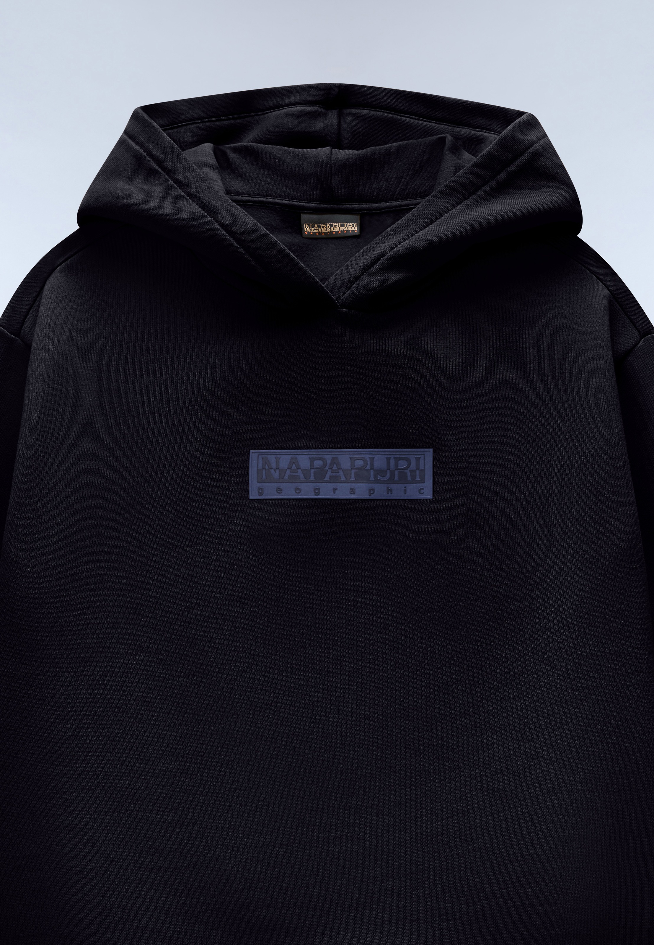 Napapijri Kapuzensweatshirt »K B-NEW BOX LOGO H W BLU MARINE«, für Jugendliche geeignet, aus Baumwolle und Polyester, normale Länge
