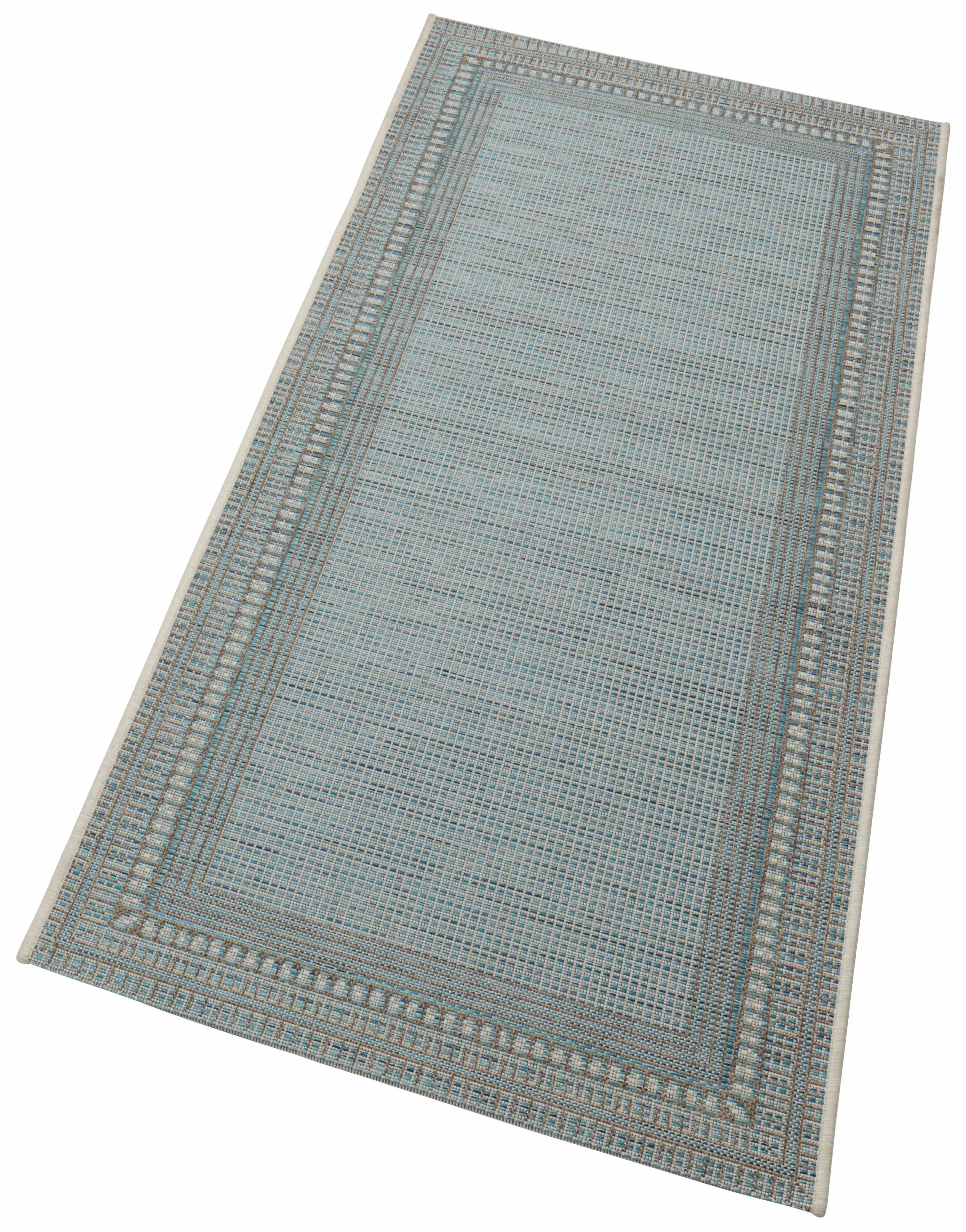 freundin Home Collection Teppich »Ocean«, pflegeleicht, online OTTO bei geeignet, Strapazierfähig In-und kaufen und Outdoor rechteckig, Flachgewebe