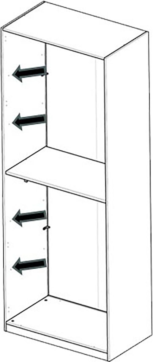 INOSIGN Einlegeboden »Jupiter – Steingrau (1 St.), 22 mm stark, ideale Stauraumhilfe«