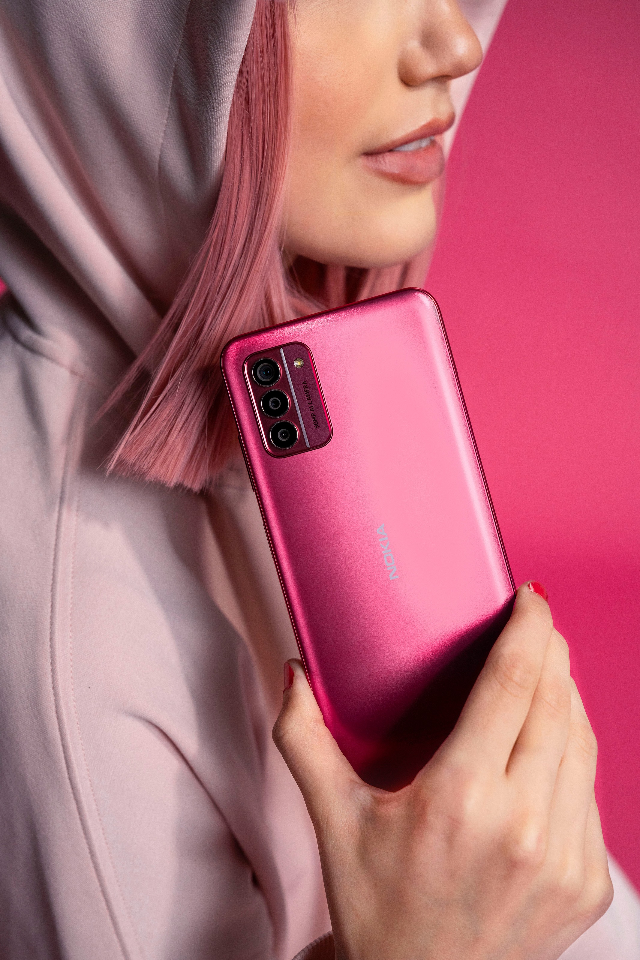 Nokia Smartphone »G42«, pink