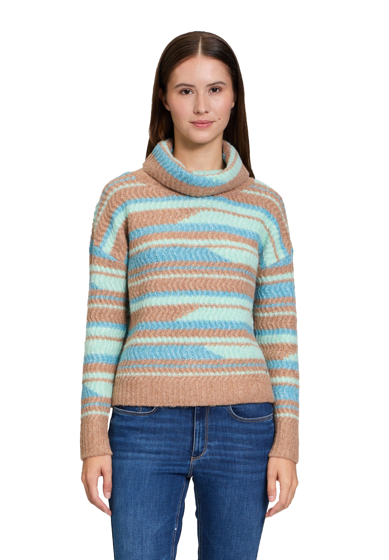 Betty&Co Strickpullover »Strickpullover mit Struktur«
