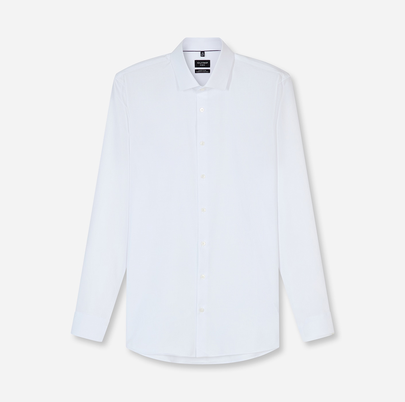 OLYMP Businesshemd »No. Six super slim« Jersey-Hemd