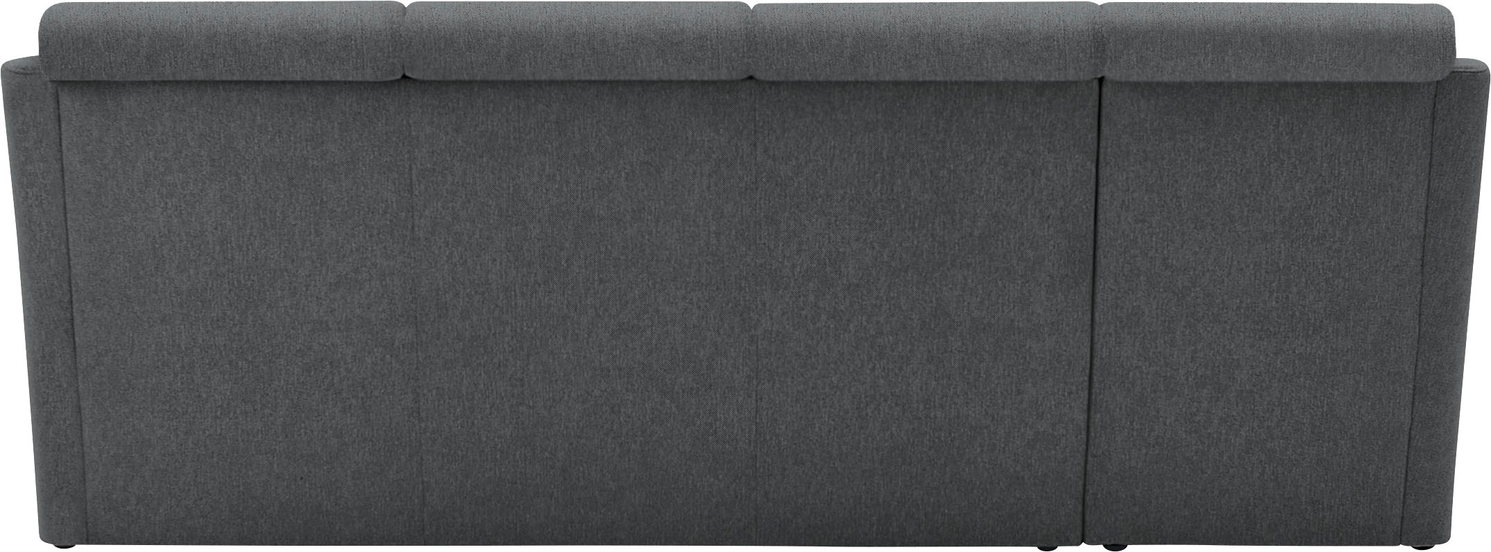 VILLA BECK Ecksofa »Varese L-Form«, (2 St.), Kopfteilverstellung, wahlweise mit Sitzvorzug, in Sitzhöhe 46 cm