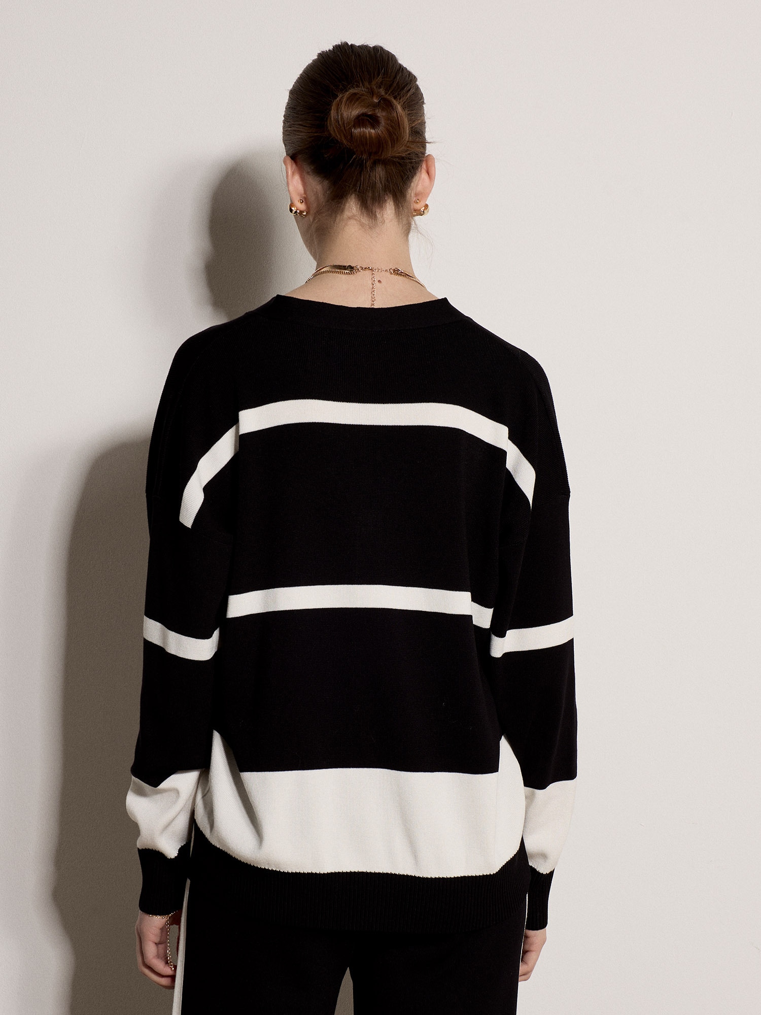 Apricot Cardigan »Oversize-Jacke« mit Streifen