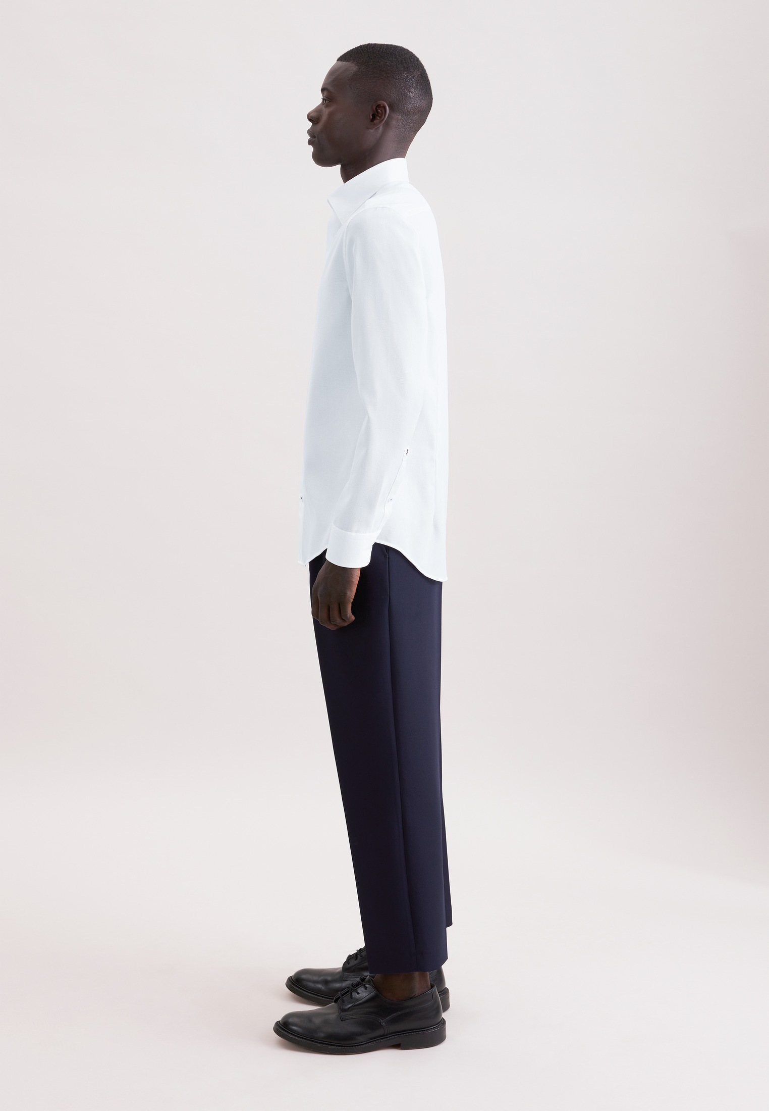 seidensticker Businesshemd »Schwarze Rose« X-Slim 1/1 Covered-Button-Down-Kragen Struktur