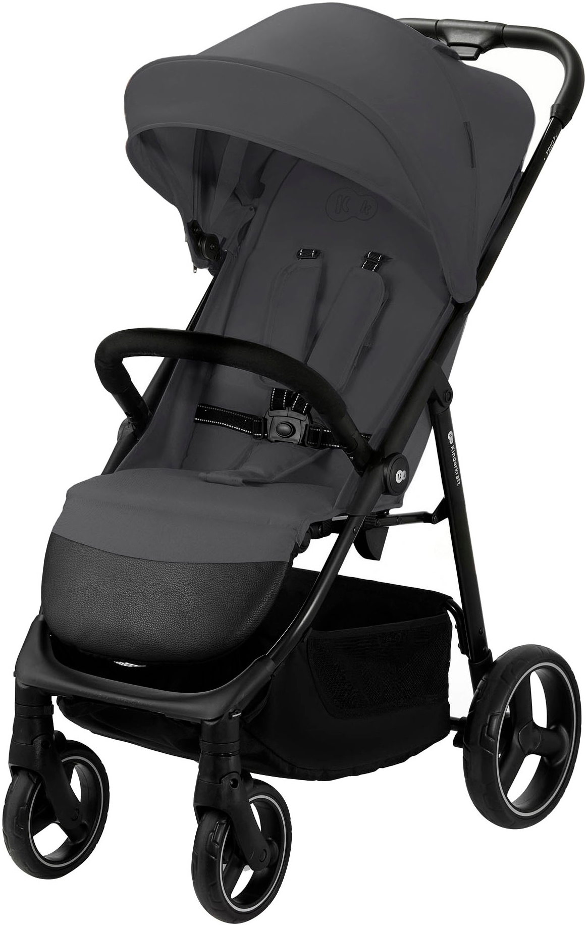 Kinderkraft Kinder-Buggy »TRIG 3« 22 kg in grau