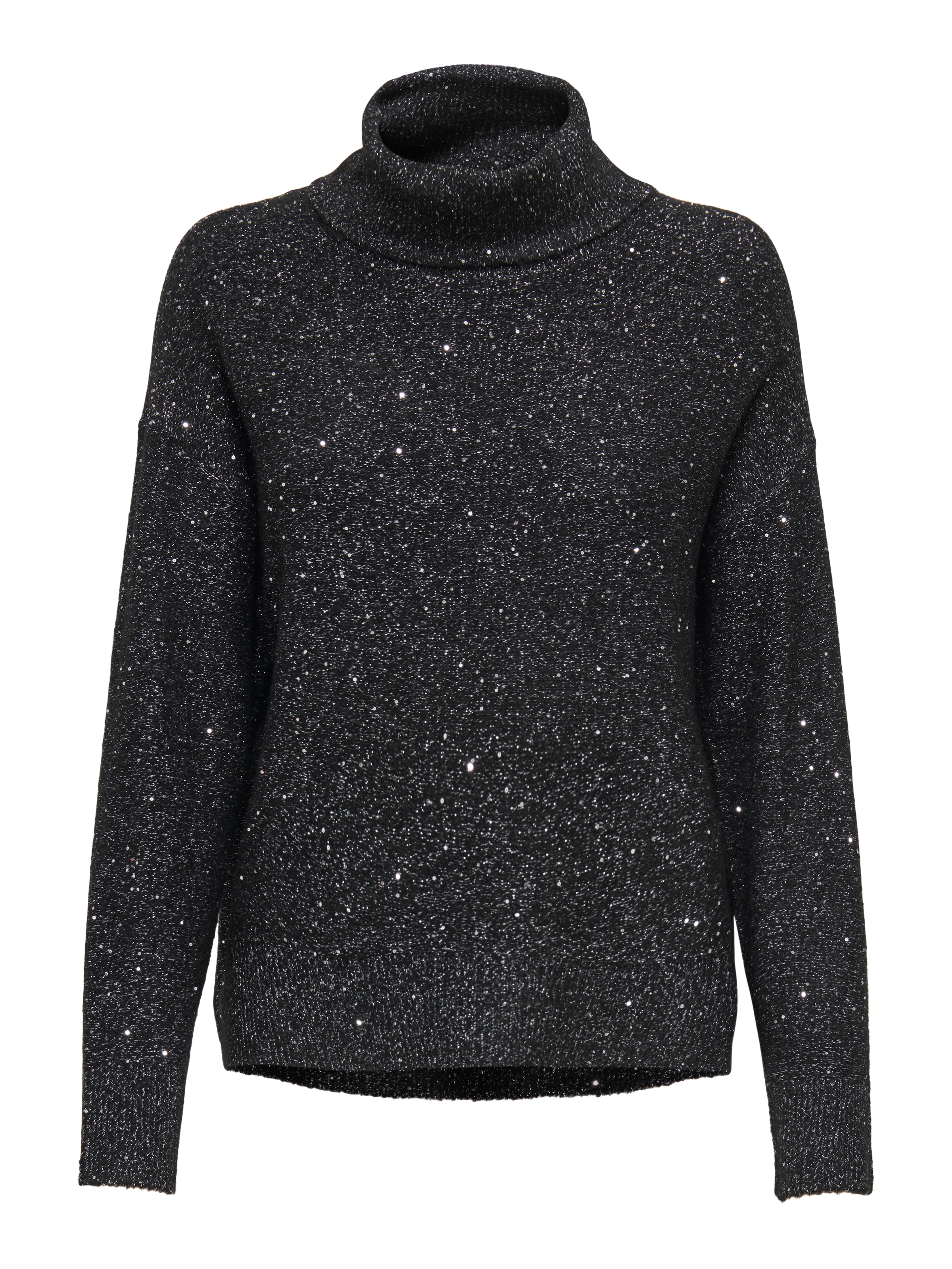 ONLY Rollkragenpullover »ONLARIZONA LS SEQUINS ROLLNECK PULL KNT«