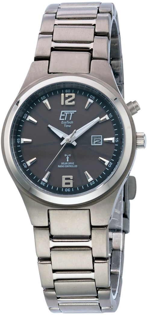 Funkuhr »Everest, ELT-11438-11M«, Armbanduhr, Damenuhr, Solar, Datum