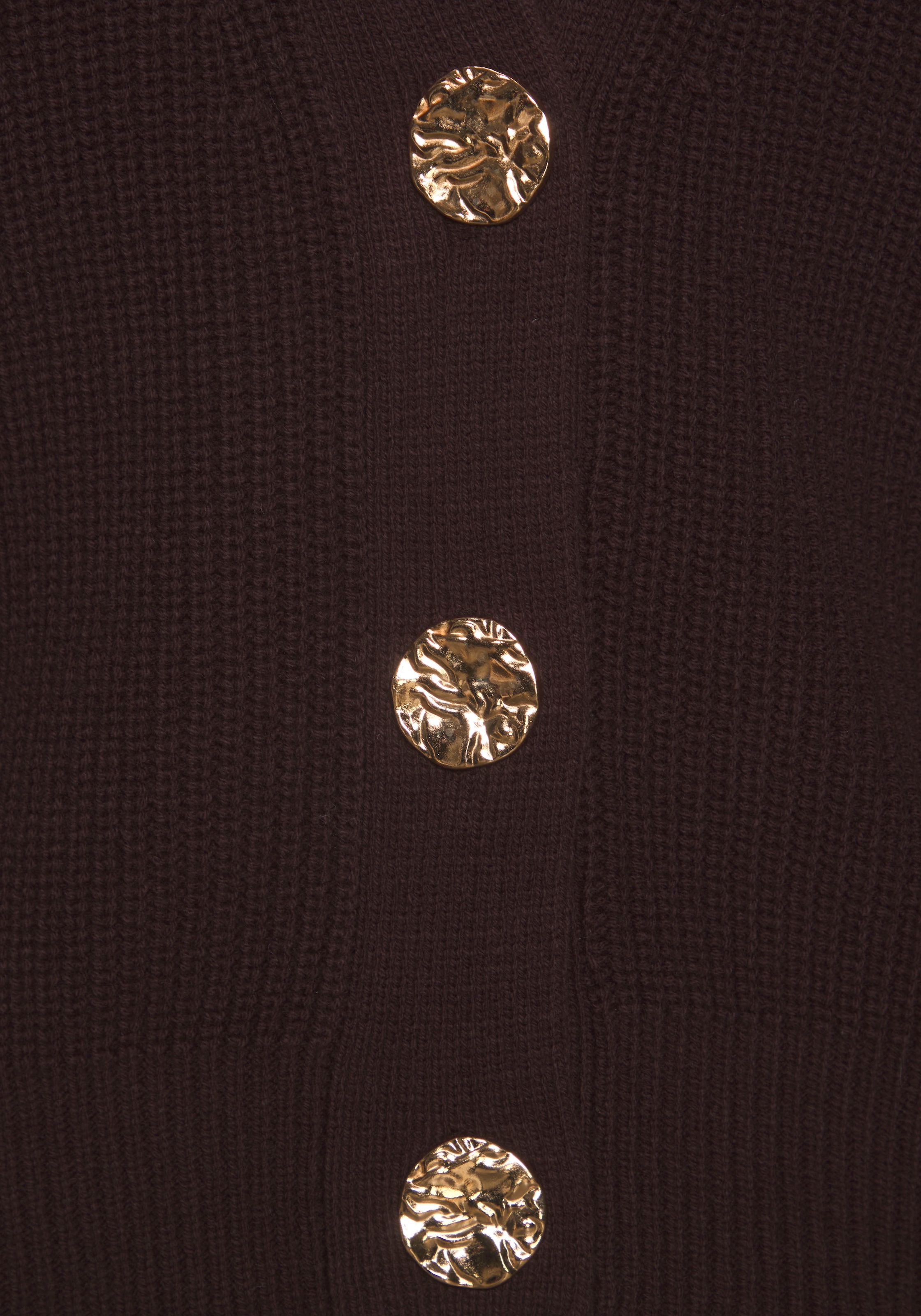 LASCANA Strickweste, mit goldenen Knöpfen, Pullunder, modisch