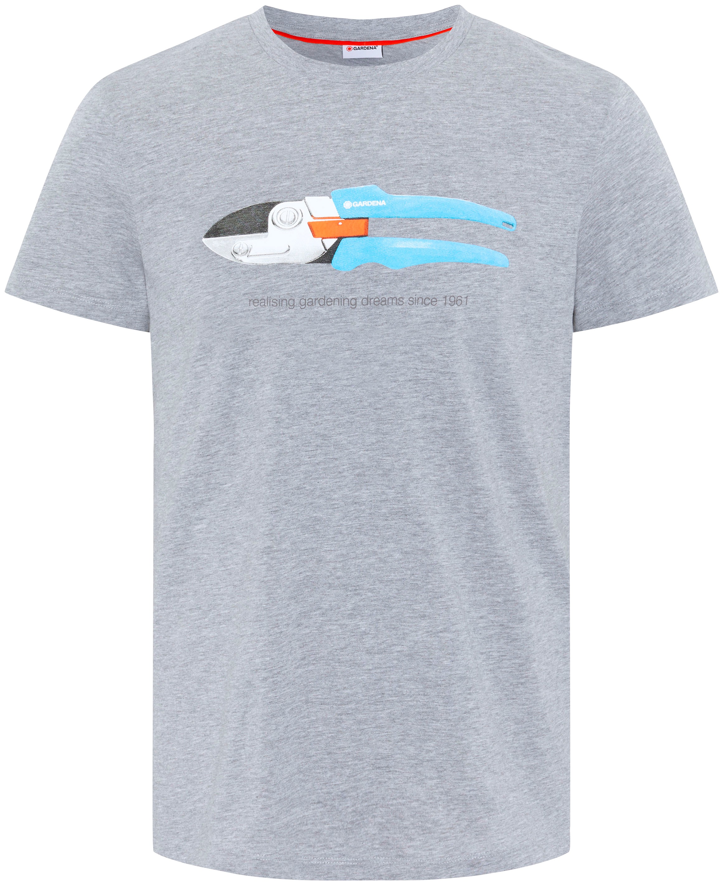 GARDENA T-Shirt »Light Grey Melange«, mit Aufdruck kaufen