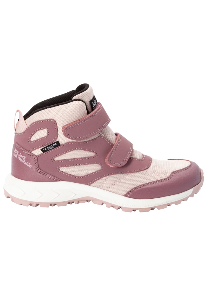 Jack Wolfskin Mädchen Wanderschuh »WOODLAND TEXAPORE MID VC K«, Größe UK5-EU38