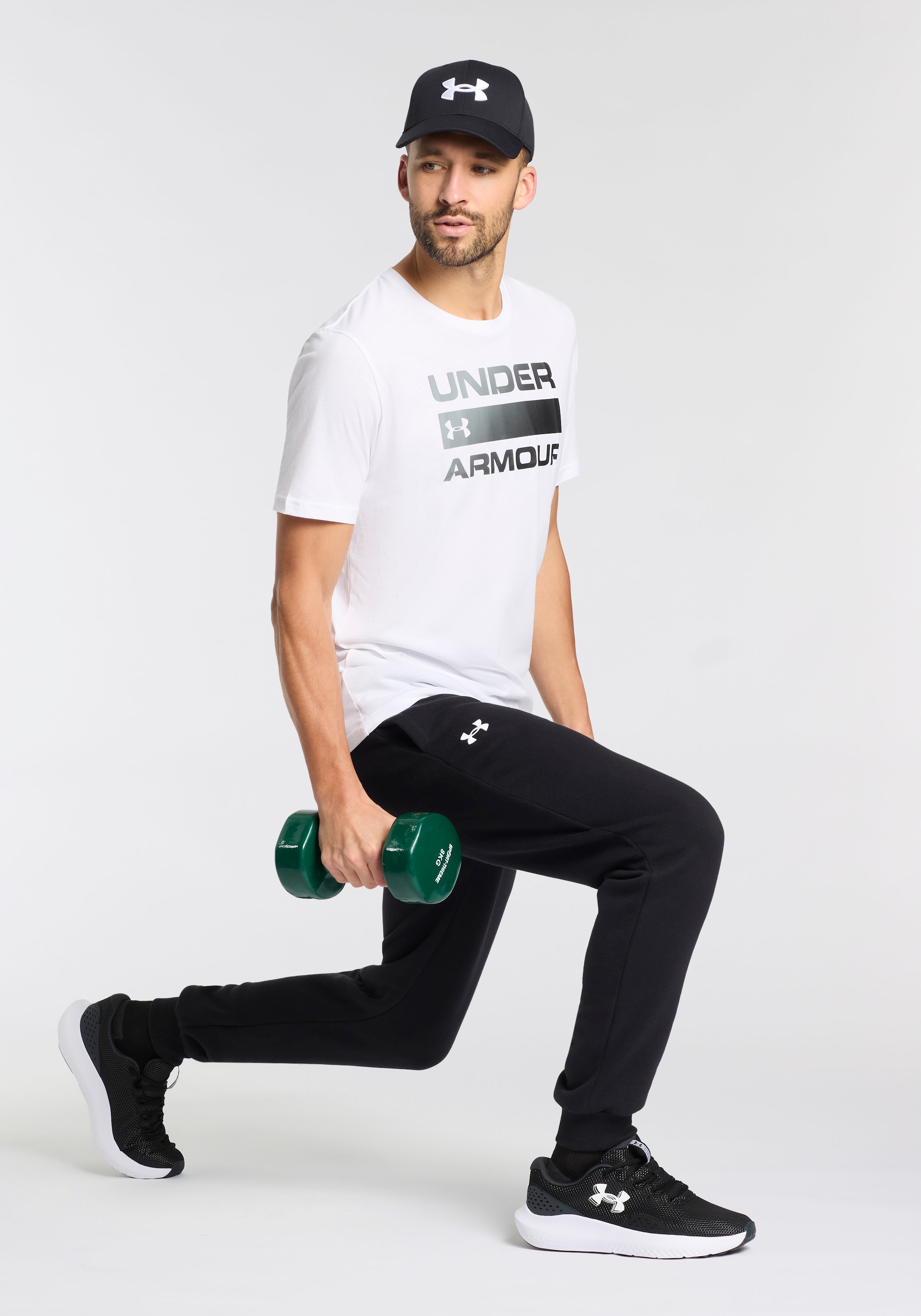 Under Armour® T-Shirt »UA TEAM ISSUE WORDMARK SS«, (1 tlg.)