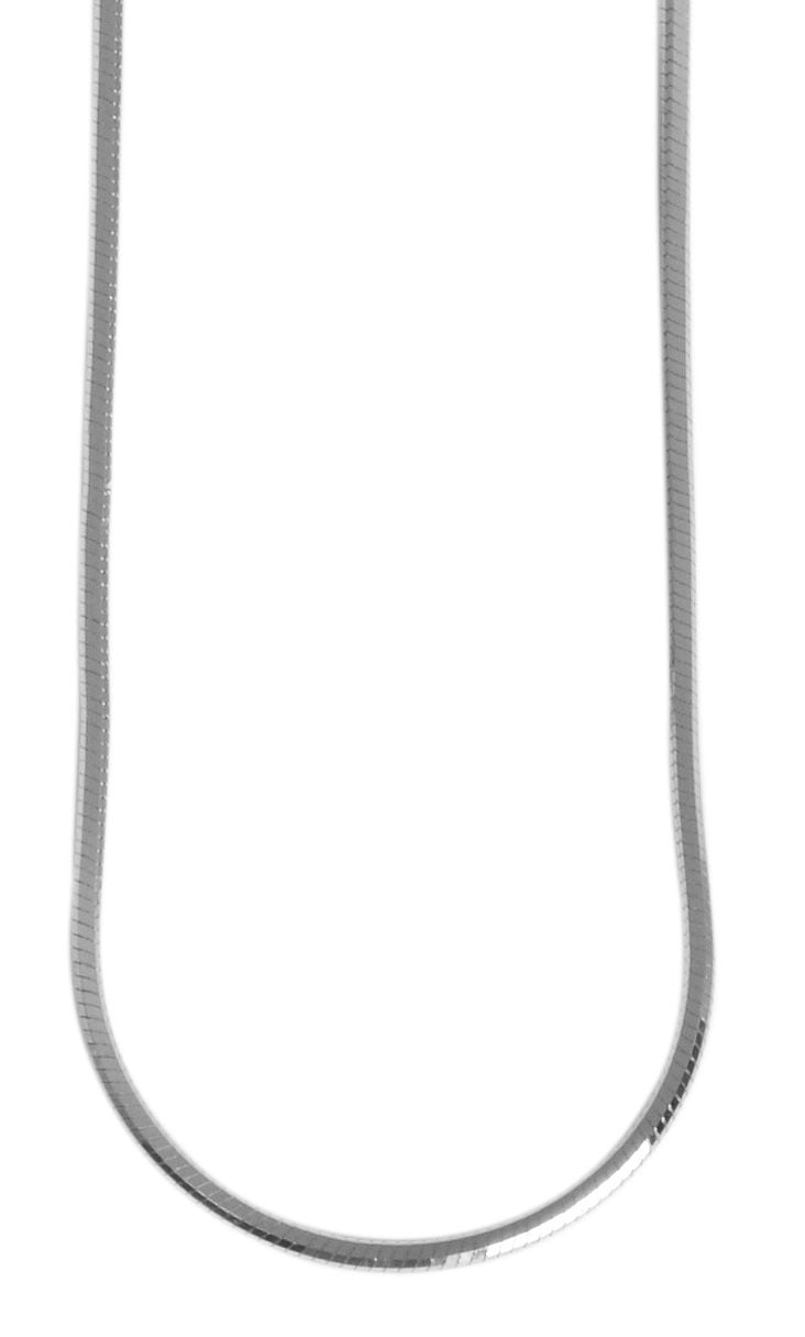 Adelia´s Schlangenkette »Damen Halskette ¿ Schlangenkette aus 925 Silber 60 cm«