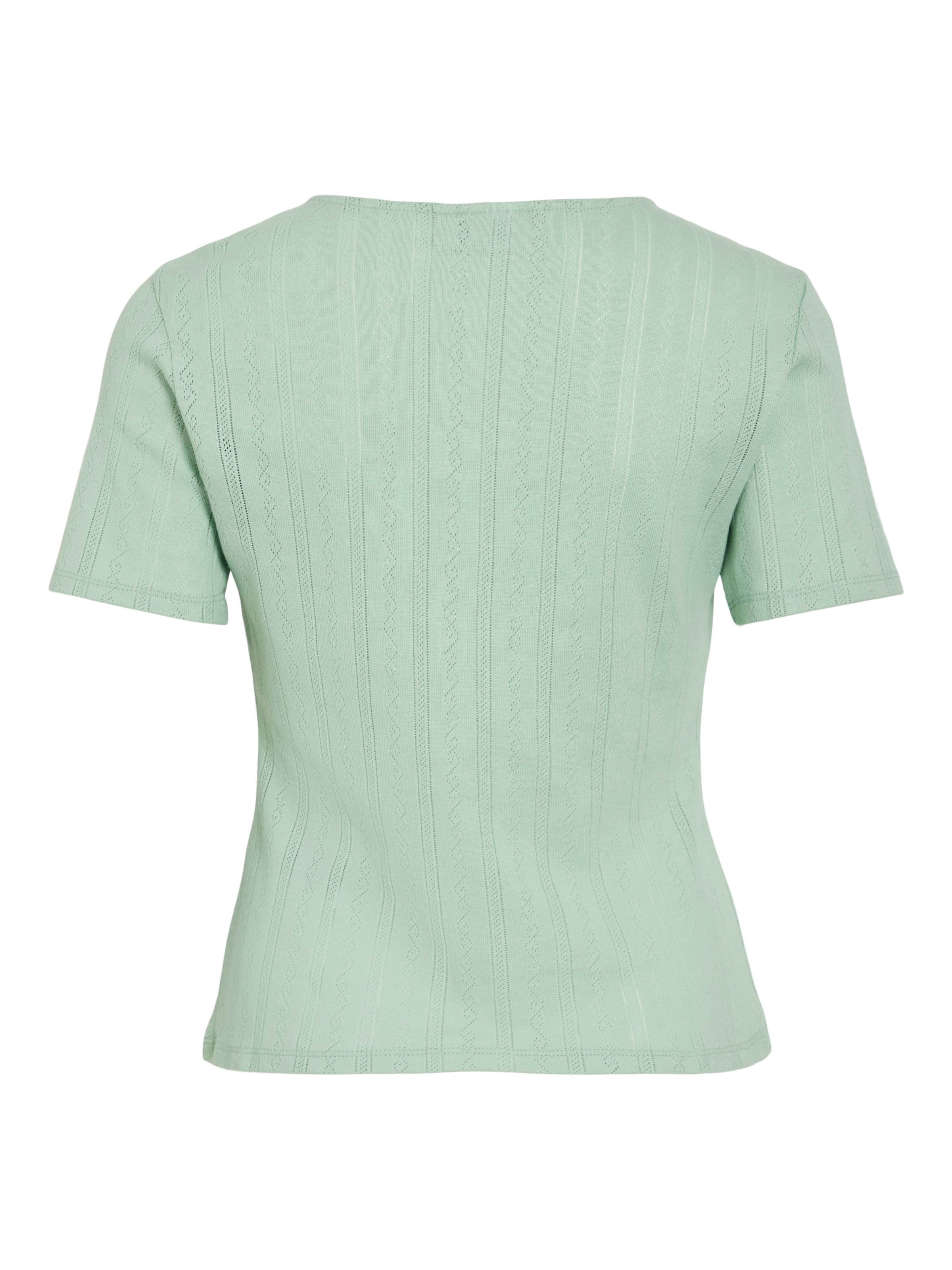 Vila Kurzarmshirt »VIKASSIE S/S POINTELLE TOP - NOOS«