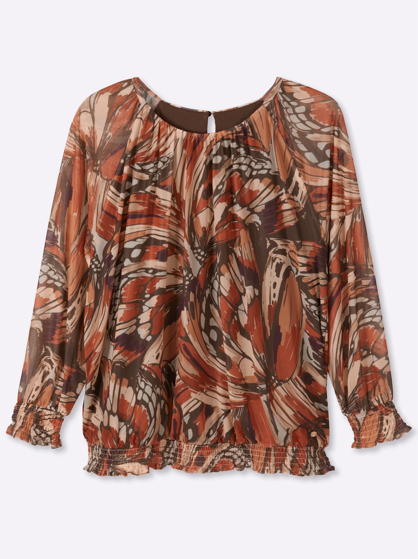 Sheego Langarmshirt »Langarm-Shirt« 1