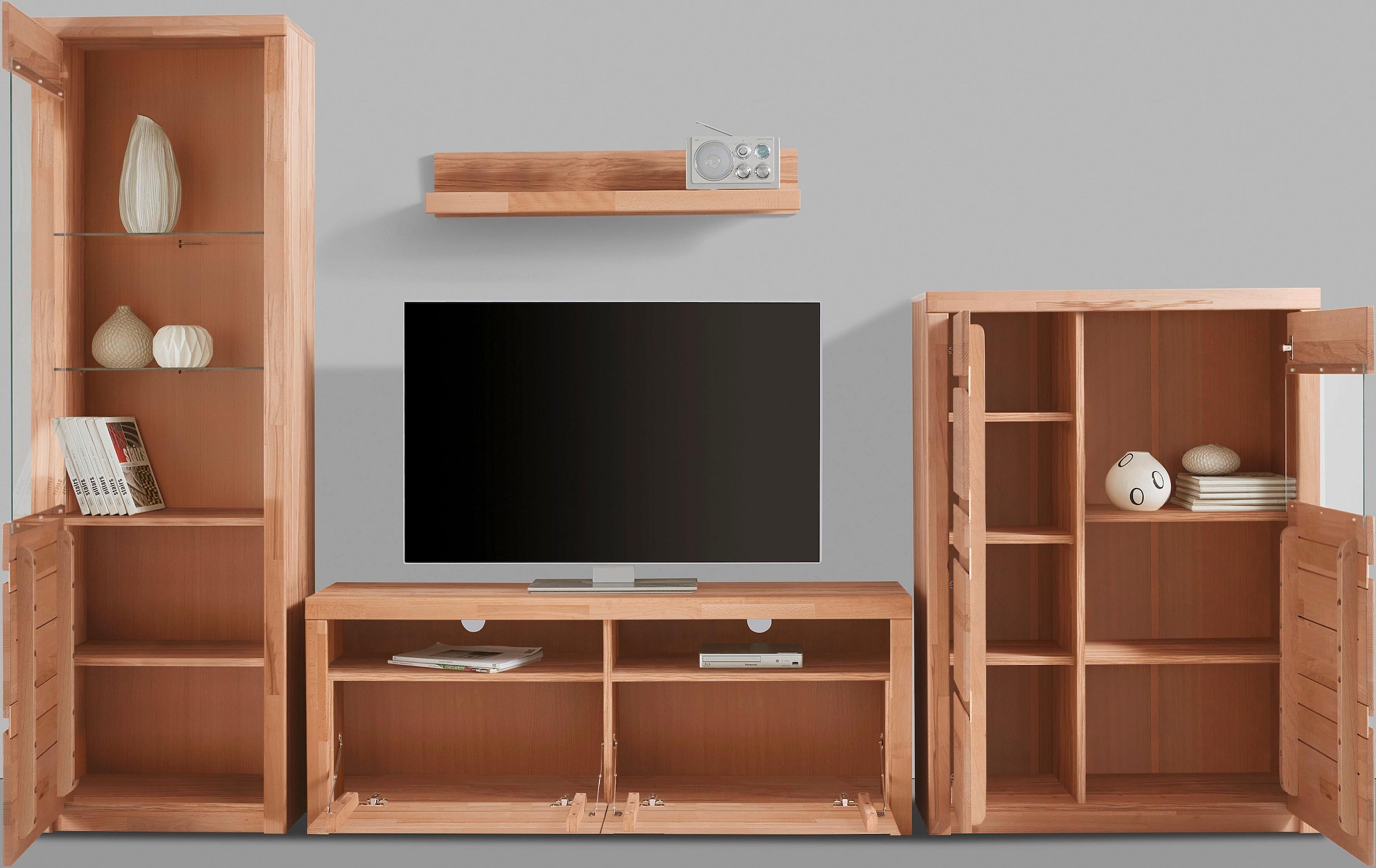 OTTO home Wohnwand »Silkeborg« Set, 4 Stk. tlg.