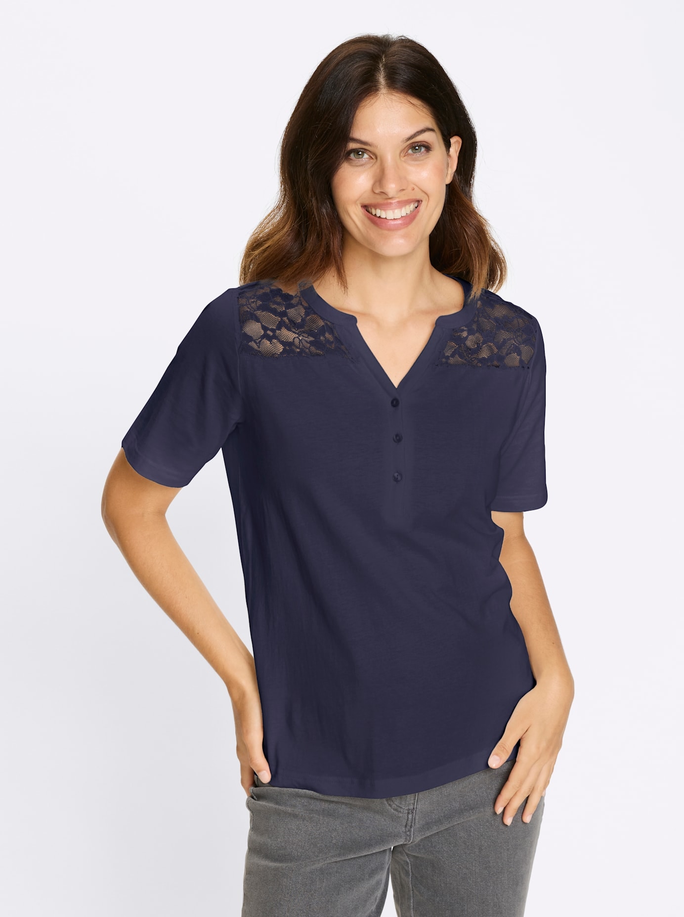 Classic Basics Kurzarmshirt »Kurzarm-Shirt« 1 tlg.