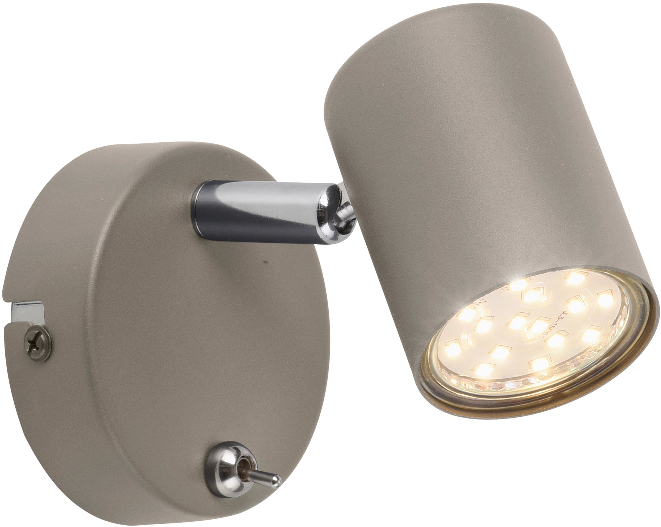 LED Wandleuchte »Maci«, 1 flammig-flammig, LED Wandlampe, dreh- und schwenkbarer Spot,...