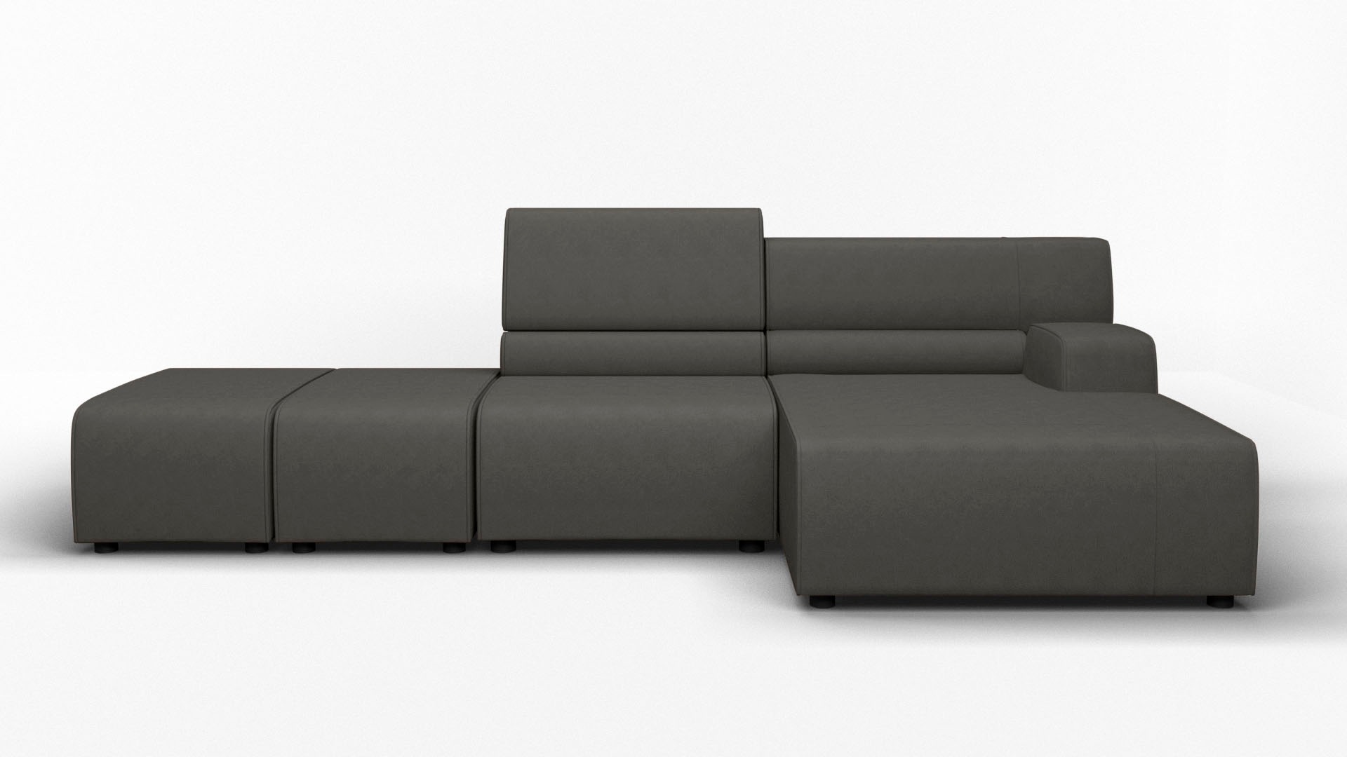Egoitaliano Ecksofa »Babouche, Designsofa mit außergewöhnlichem Sitzkomfort zum Wohlfühlen«