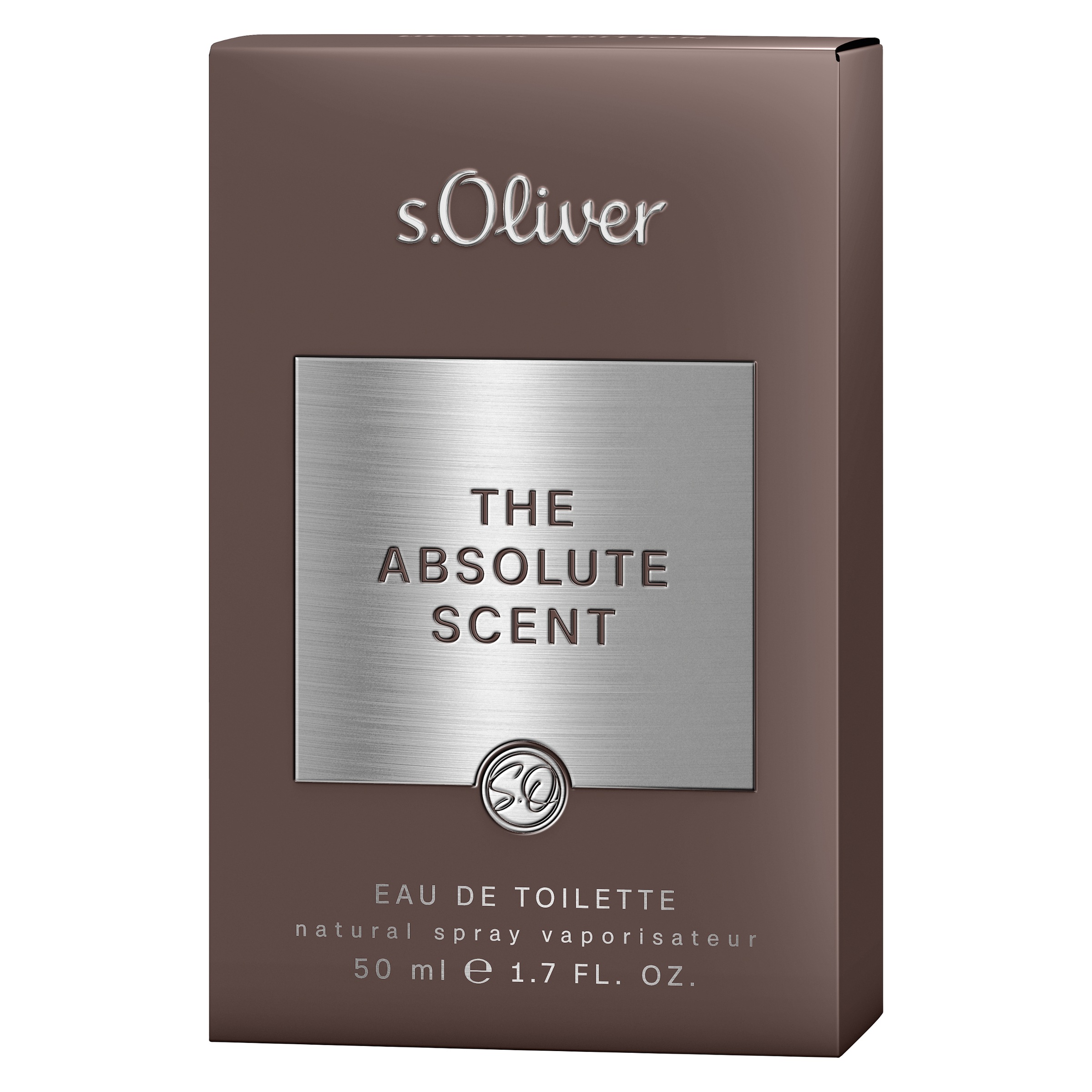 s.Oliver Eau de Toilette »THE ABSOLUTE SCENT« EdT 50 ml Nat. Spray Ambre