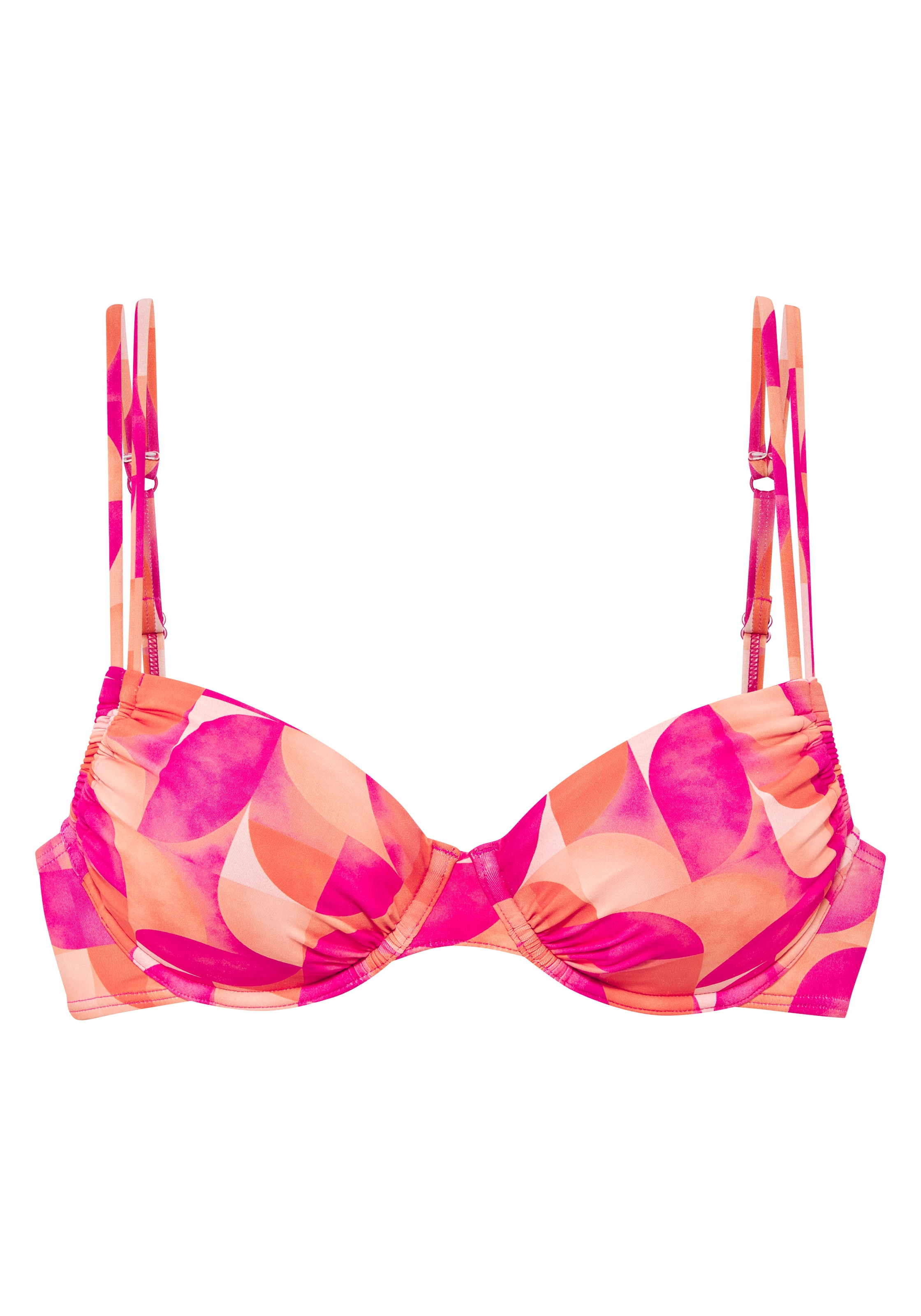 LASCANA Bügel-Bikini-Top »Tilly« mit modernem Allover-Print