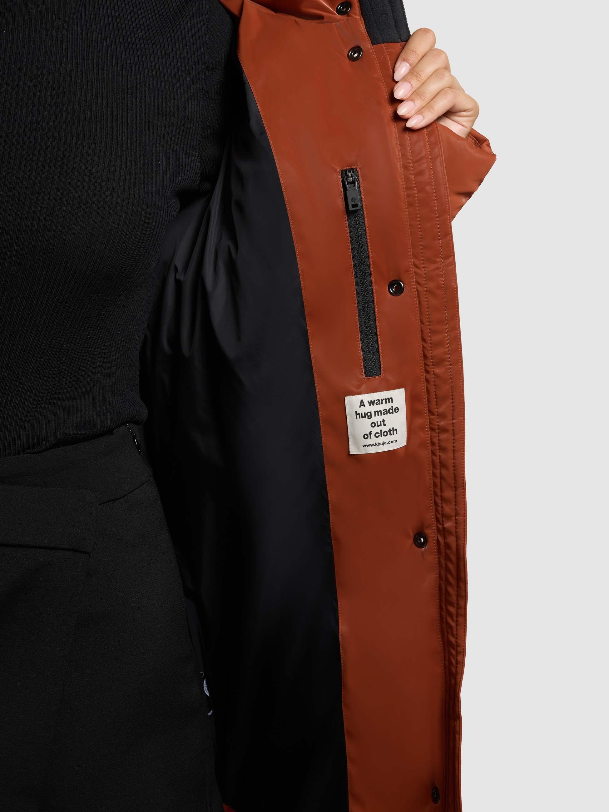 khujo Wintermantel »Wintermantel Pulset Shiny«