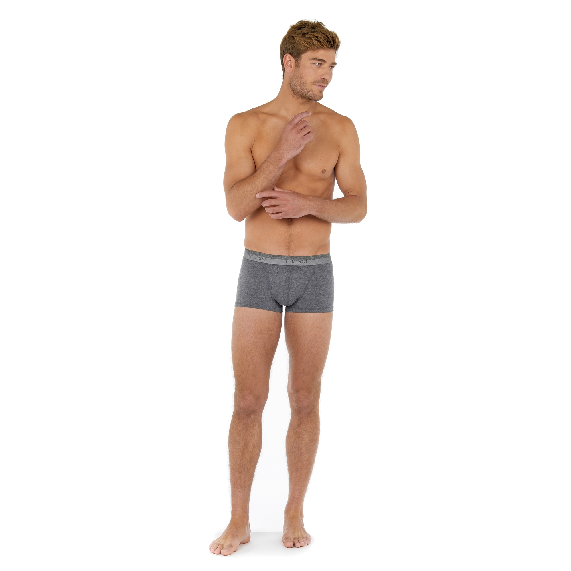 Hom Boxershorts »HO1«, bequem, weich, eng, elastisch, basic, breiter Bund, Baumwollmix