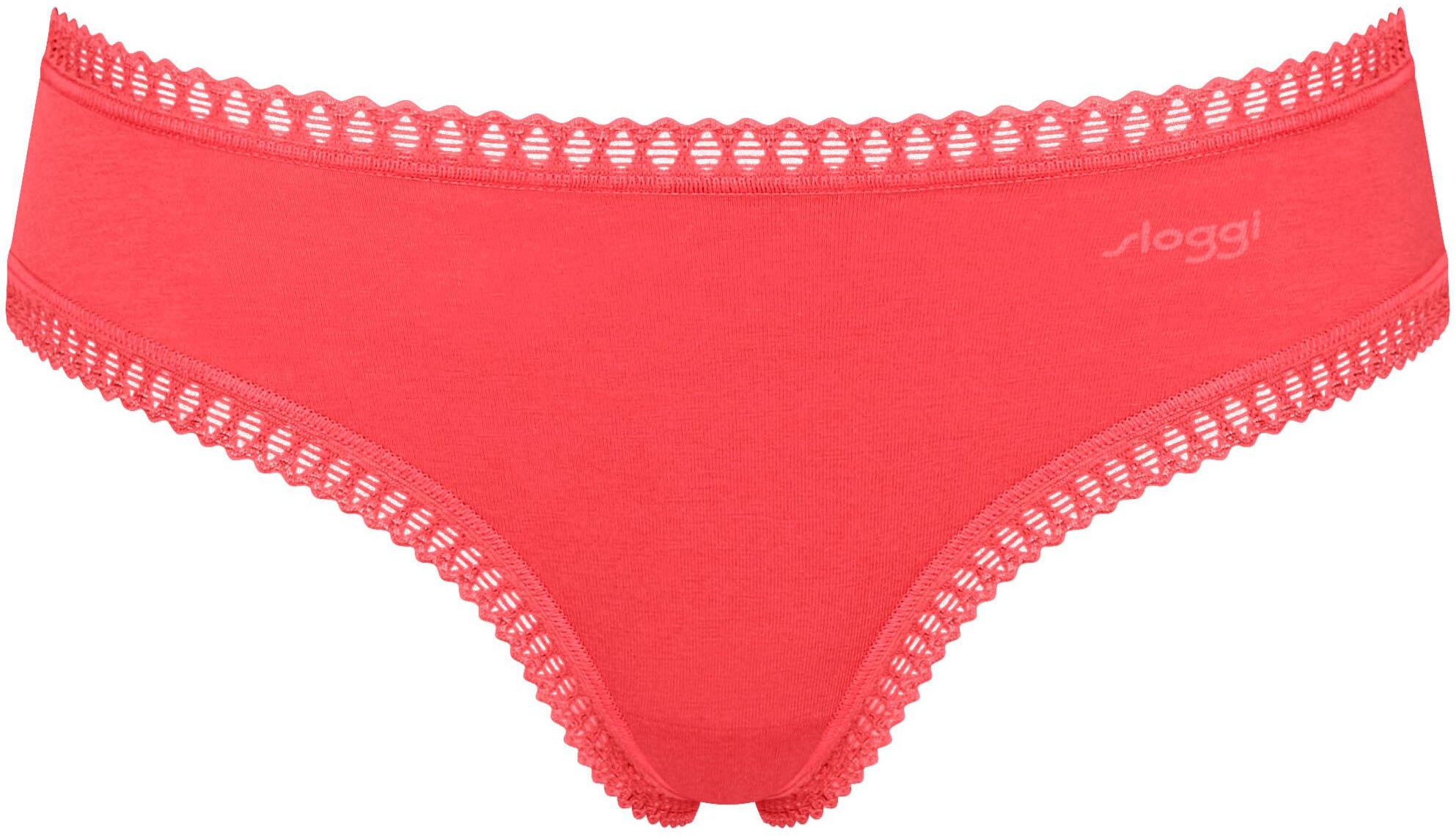 sloggi Slip »GO Crush Hipster C3P«, (3er Pack), mit Spitzendetails