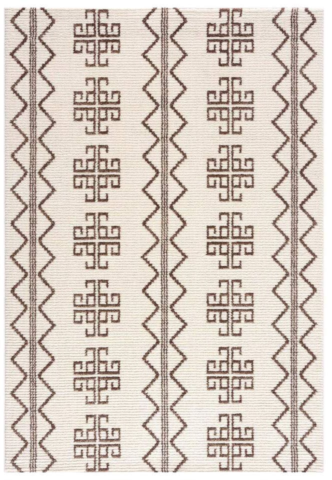 Carpet City Teppich »April 0608«, rechteckig, 10 mm Höhe, Läufer, weich durch Microfaser, Boho Ethno Look, Wohnzimmer