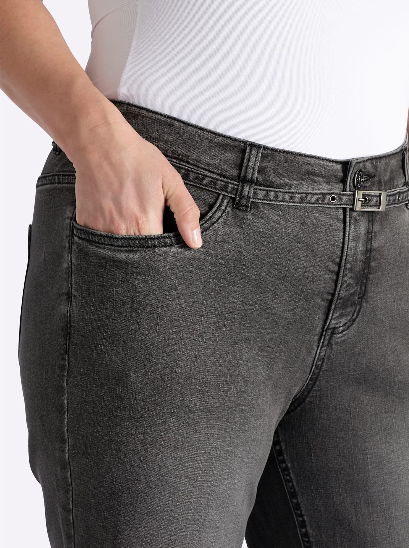 Sheego Bootcut-Jeans 1