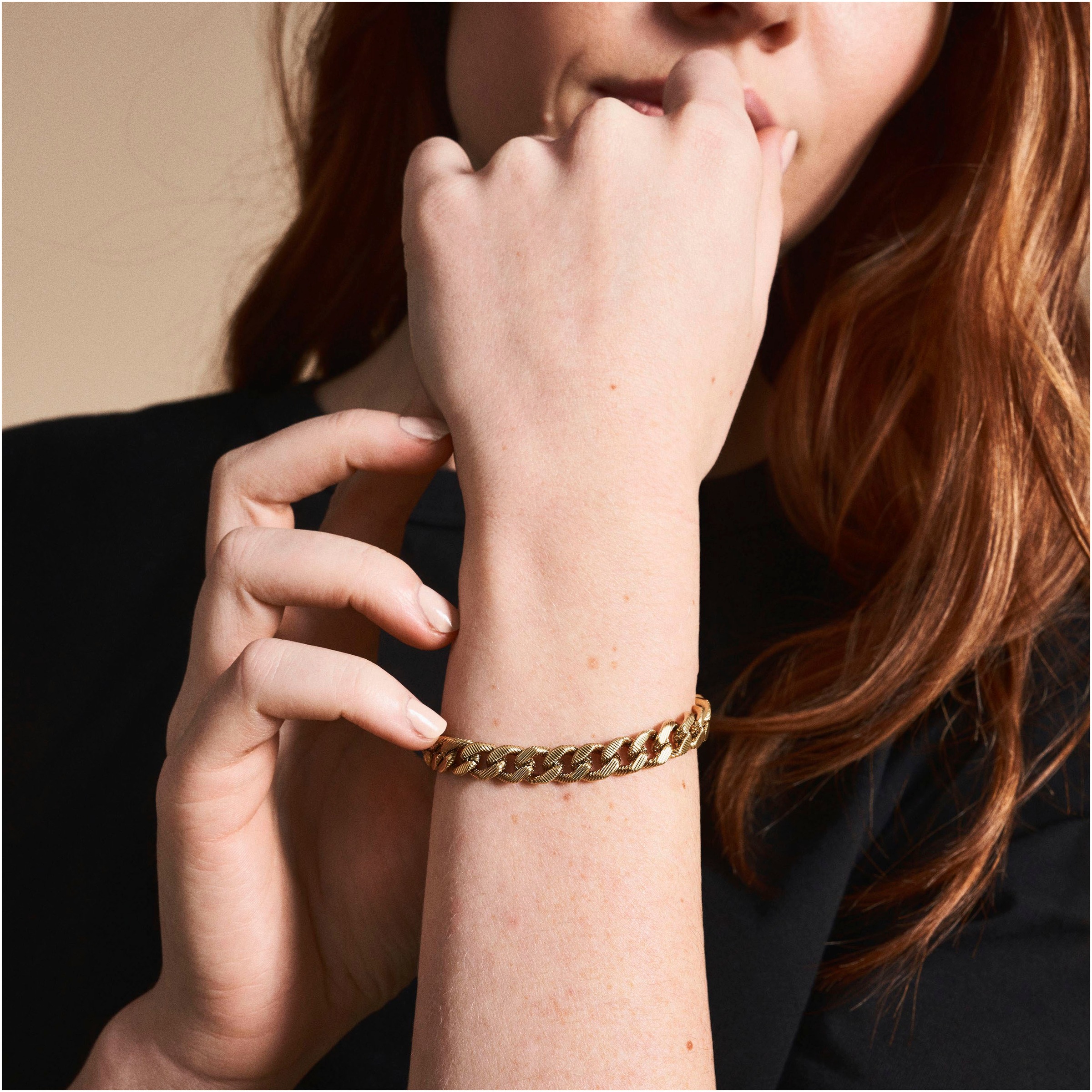 Fossil Armband »Schmuck Geschenk Edelstahl HARLOW«