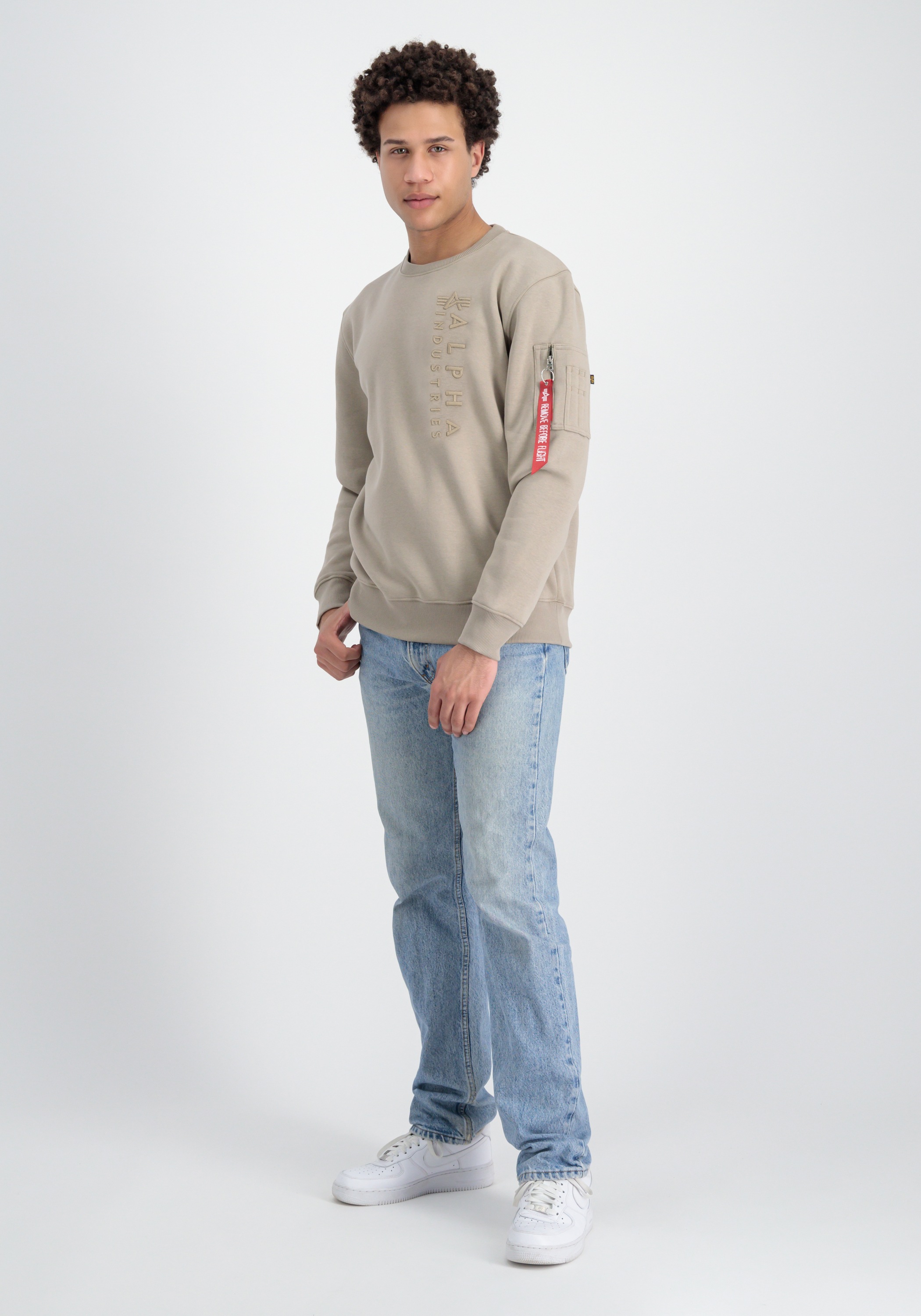 Alpha Industries Sweater »Alpha Industries Men - Sweatshirts Embroidery Sweatshirt«