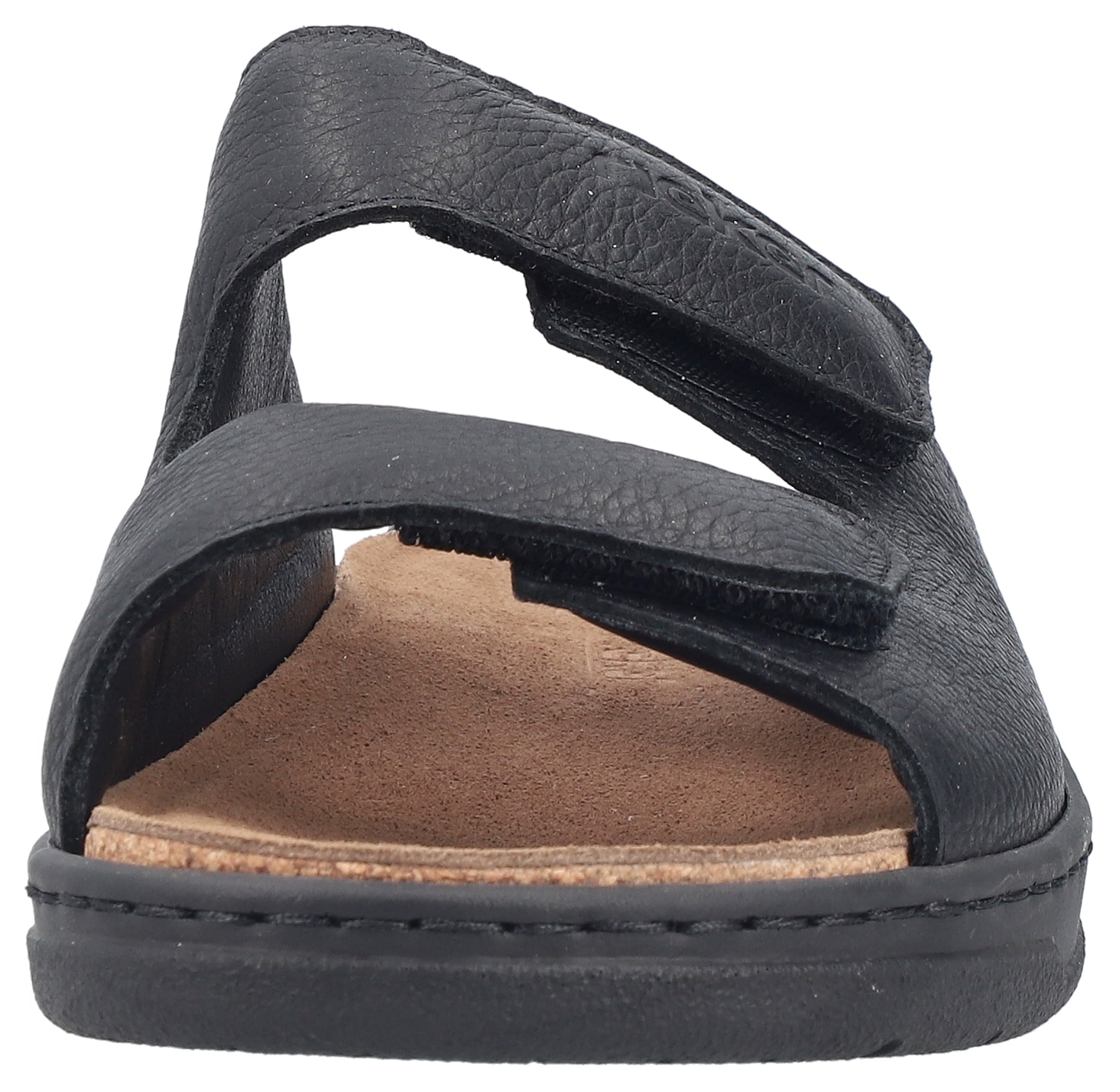 Rieker Pantolette  Sommerschuh, Hausschuh mit Klettverschlüsse