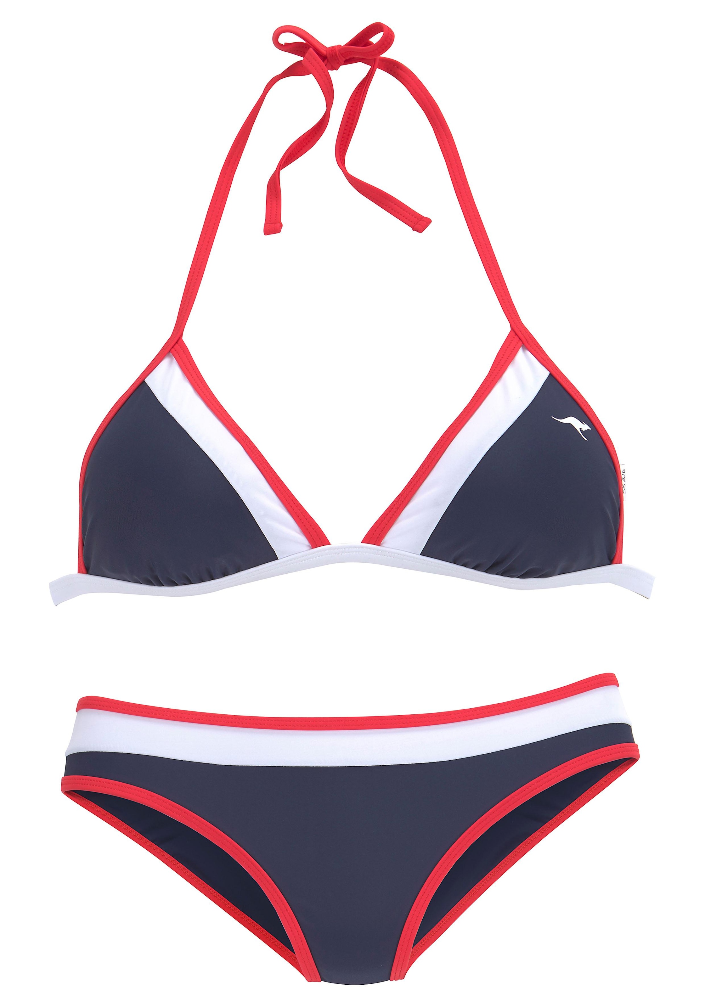 KangaROOS Triangel-Bikini »Energy«, im Colourblocking-Style