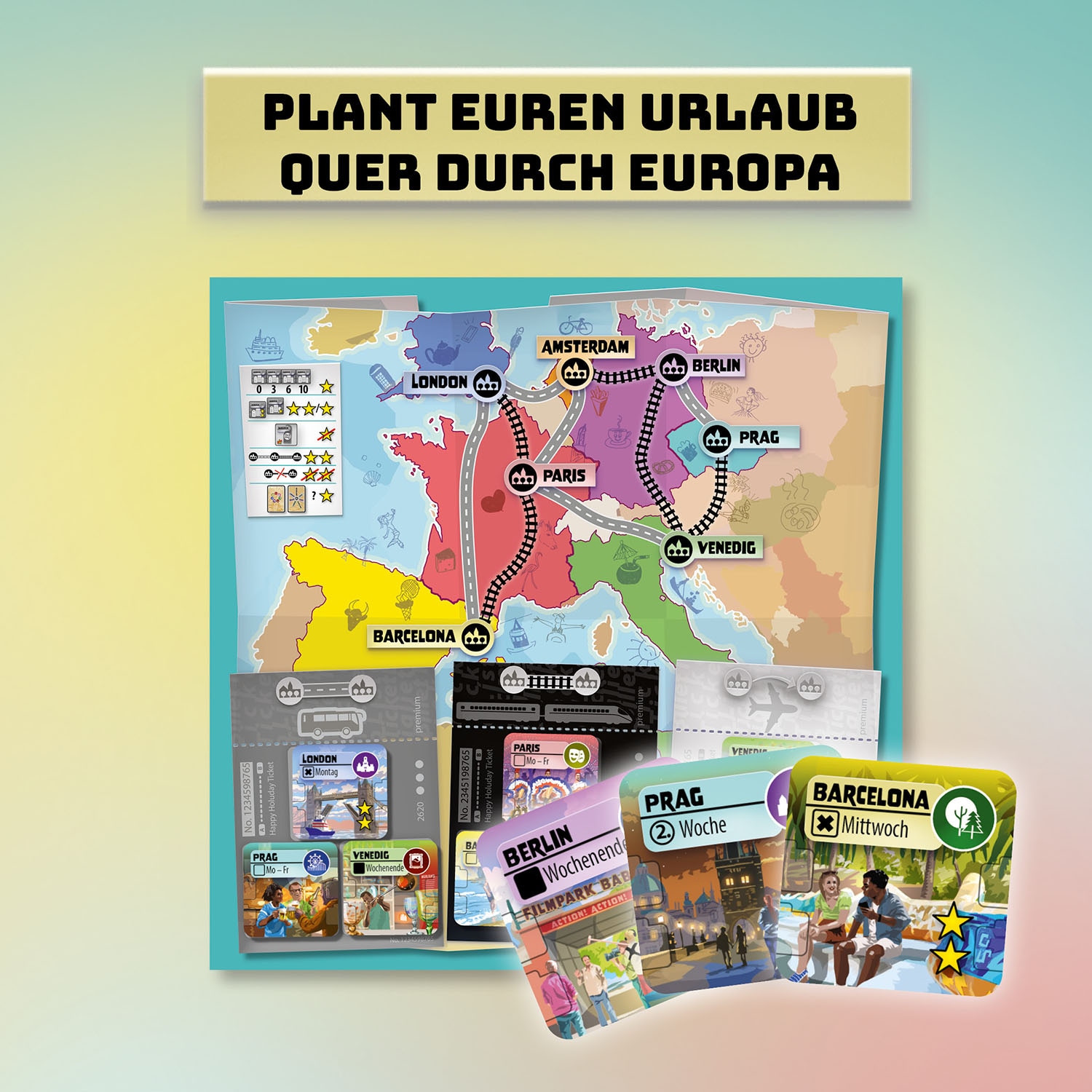 Kosmos Spiel »Happy Holiday« Made in Europe